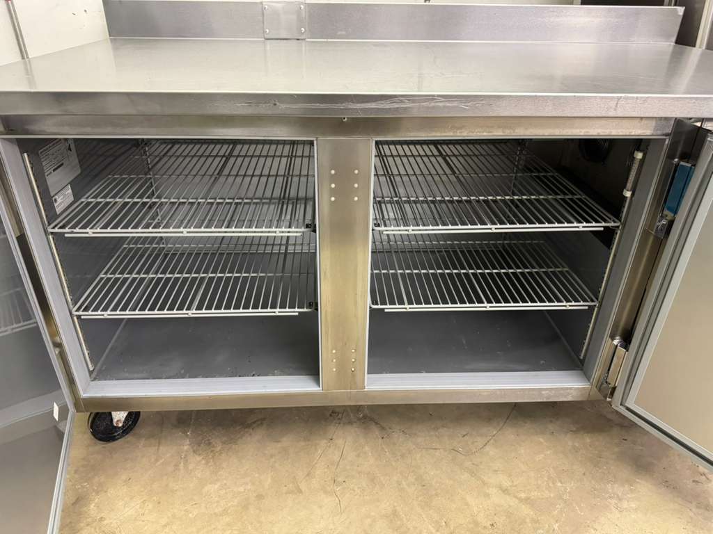 Used Beverage - Air WTF67AHC - 23 67" Low Profile Worktop Freezer 120V - Falcon Restaurant Supply - 5