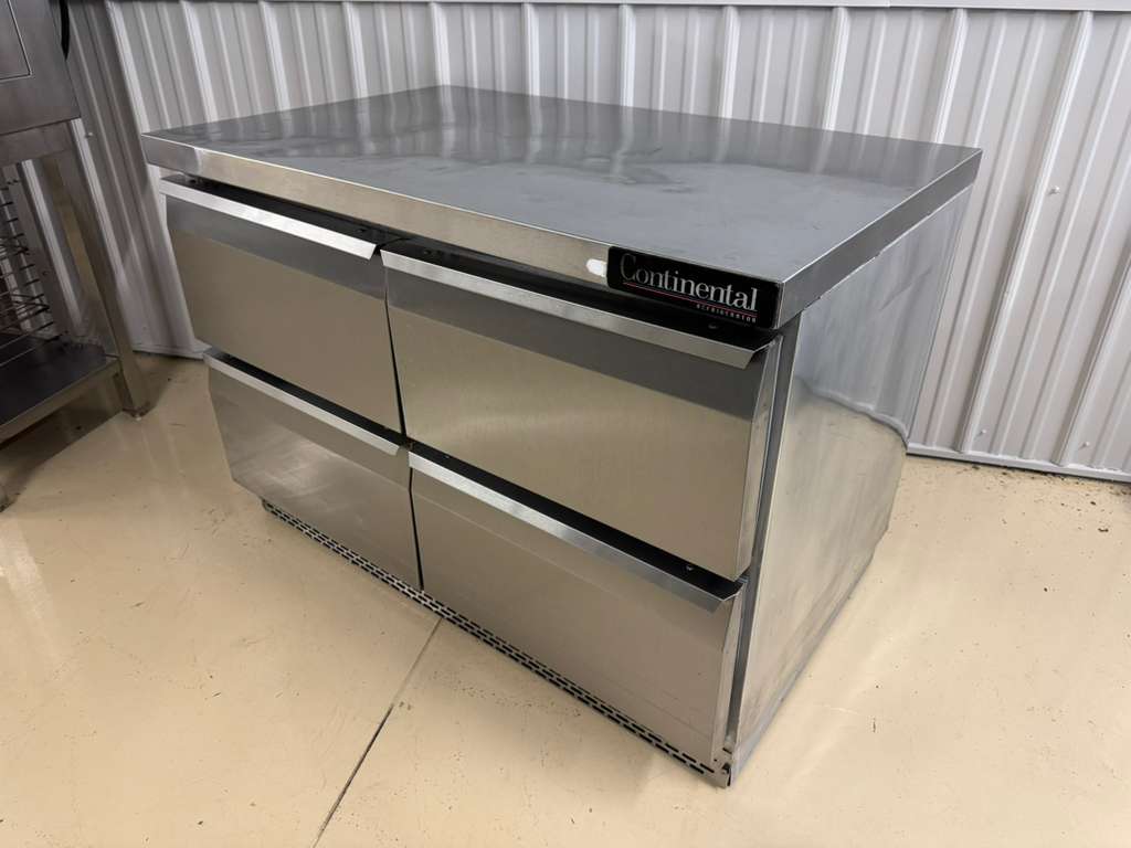 Used Continental SW48 4 Drawer Undercounter Refrigerator 120V