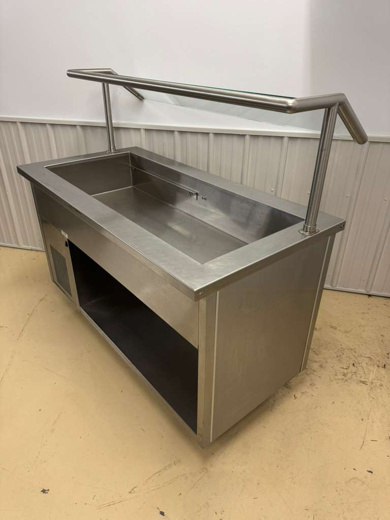 Used Randell RAN SCA-4 Refrigerated 4 Pan Serving Counter, Cold Food 120V