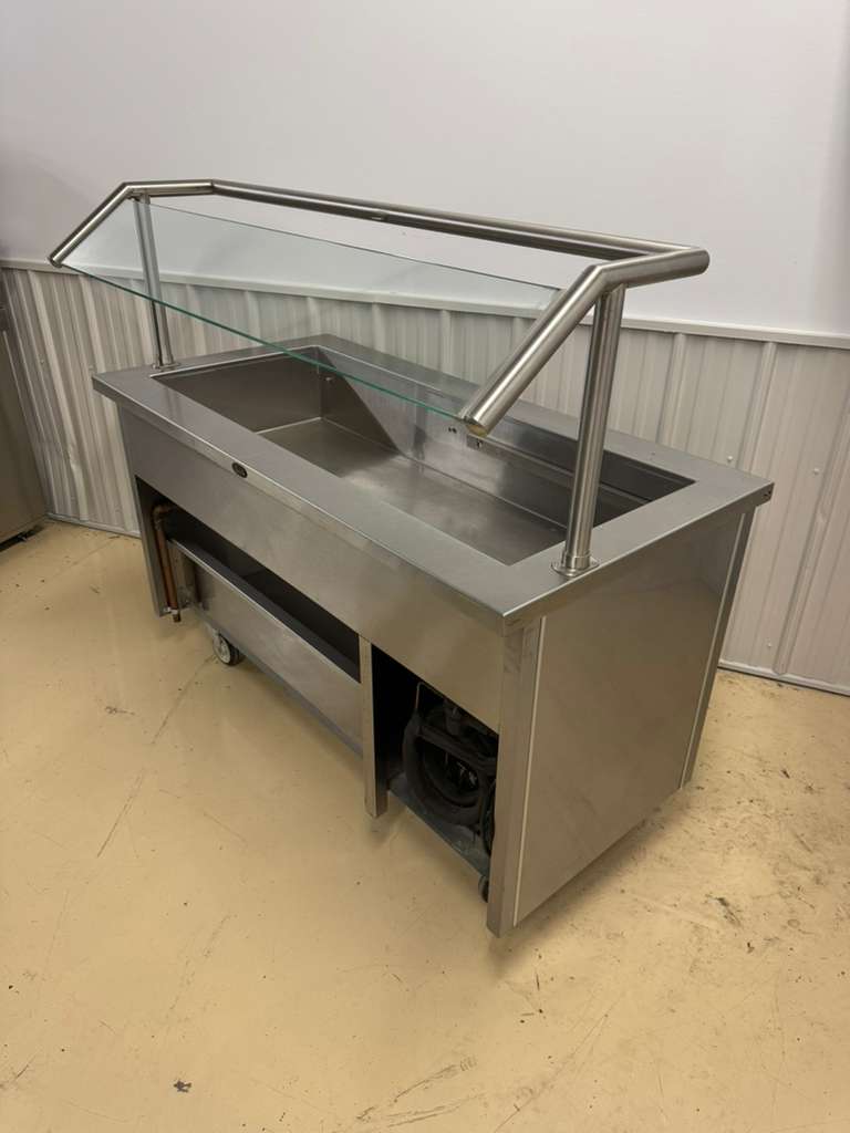 Used Randell RAN SCA-4 Refrigerated 4 Pan Serving Counter, Cold Food 120V