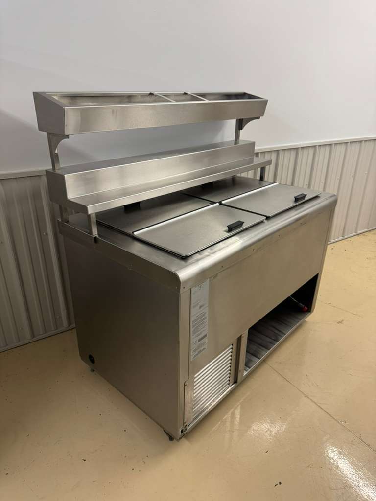 Used Nelson BD-8RB Double Row Ice Cream Dipping Cabinet 115V