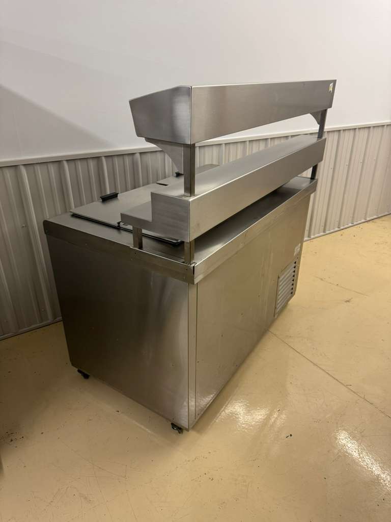 Used Nelson BD-8RB Double Row Ice Cream Dipping Cabinet 115V
