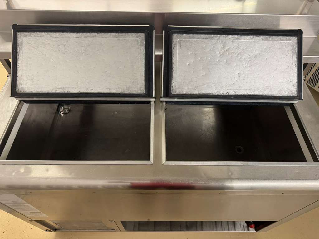 Used Nelson BD-8RB Double Row Ice Cream Dipping Cabinet 115V