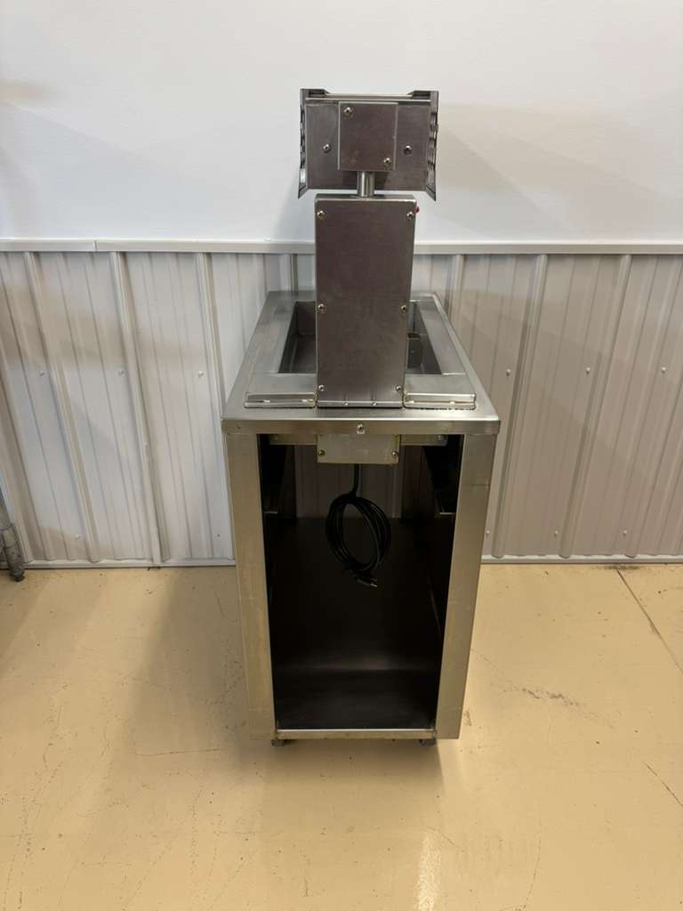 Used Marshall CZ3 Fryer Dump Station Warmer with Cart and Casters 120V