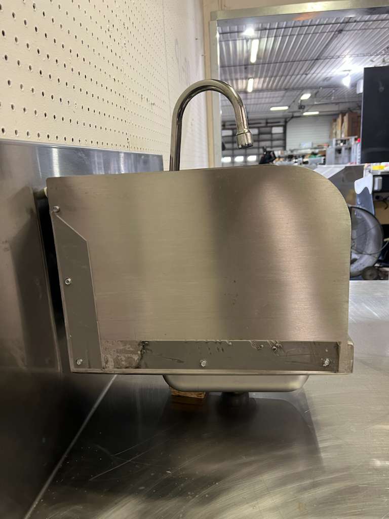 Used John Boos PBHS-W-0909 Stainless Steel Hand Sink with Faucet