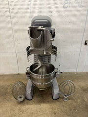Used 60qt Hobart Legacy HL600-1 Planetary Floor Mixer with Guard - 240V, 3 Phase,