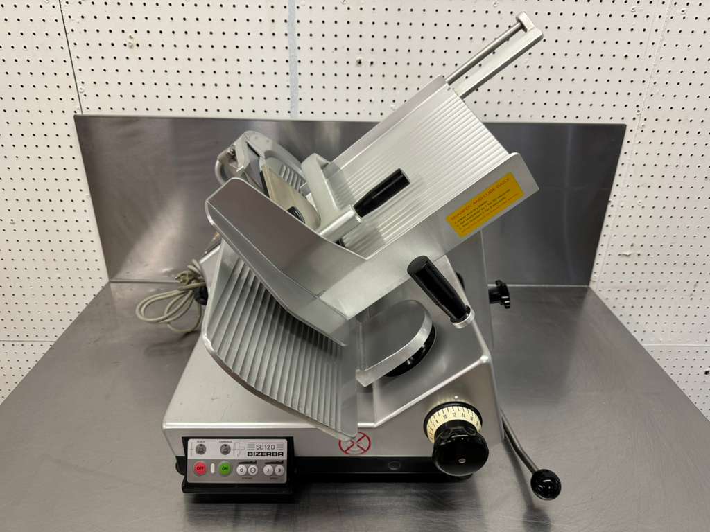 Used Bizerba SE12D 13" Automatic/Manual Deli Meat Cheese Slicer 120V