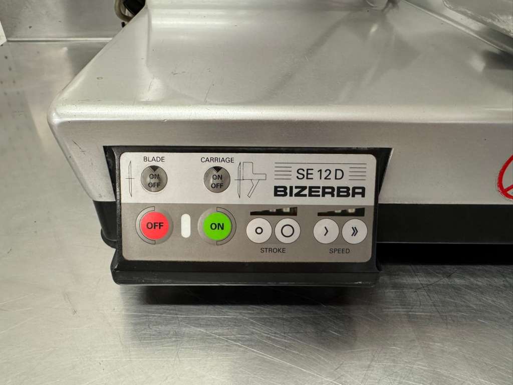 Used Bizerba SE12D 13" Automatic/Manual Deli Meat Cheese Slicer 120V