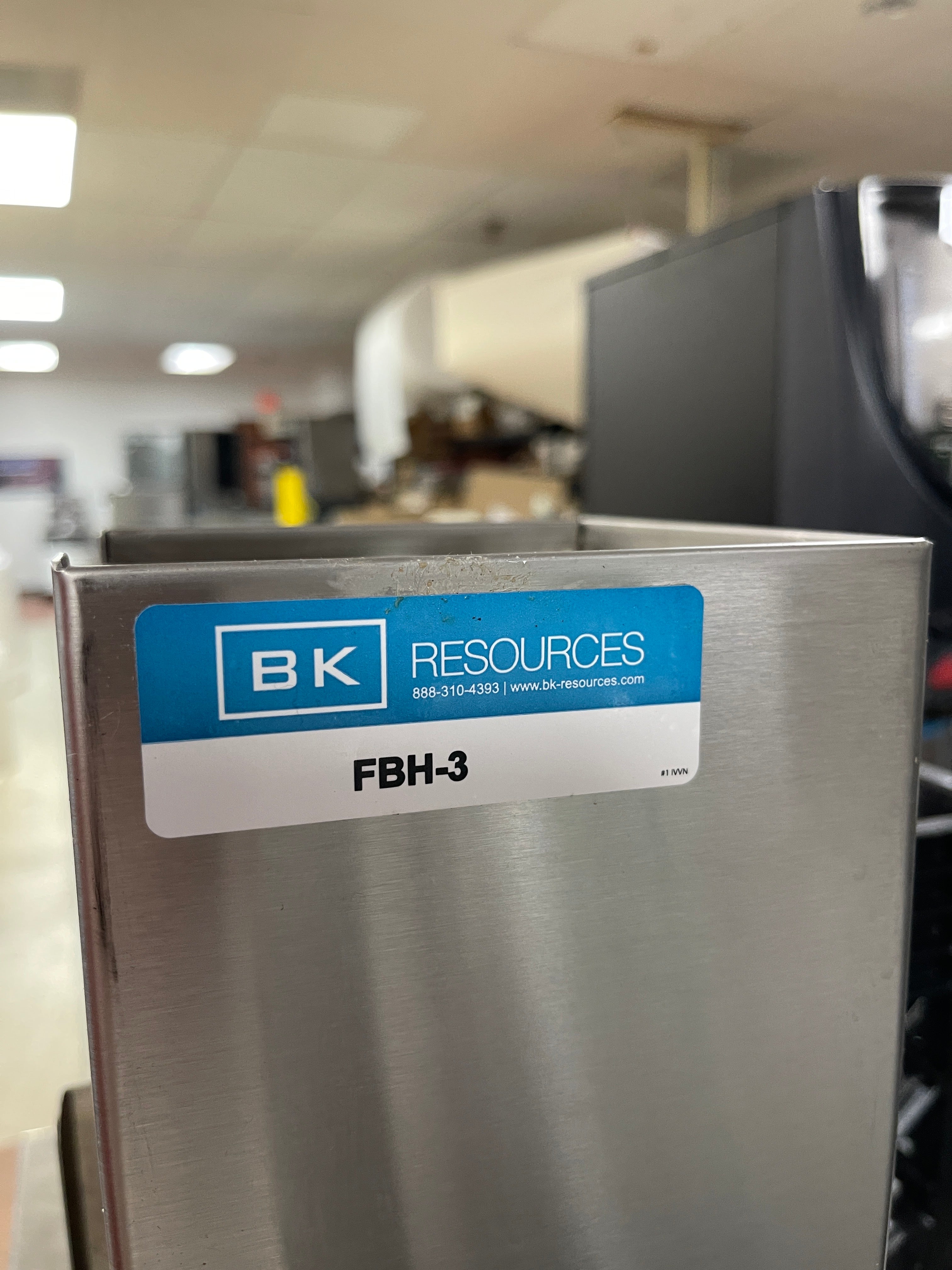 Used BK Resources FBH-3 Stainless 3 Tier Lid Organizer