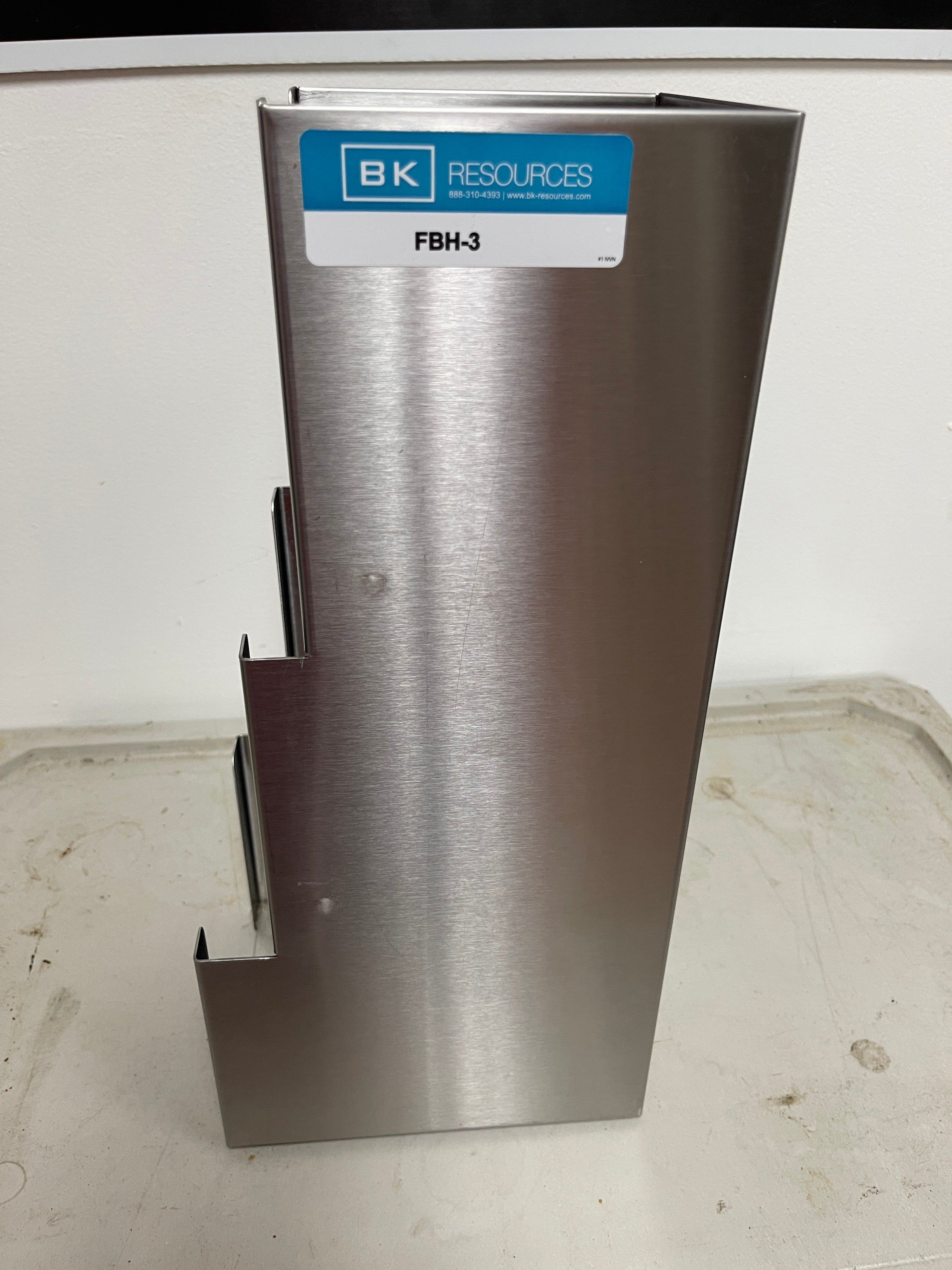 Used BK Resources FBH-3 Stainless 3 Tier Lid Organizer