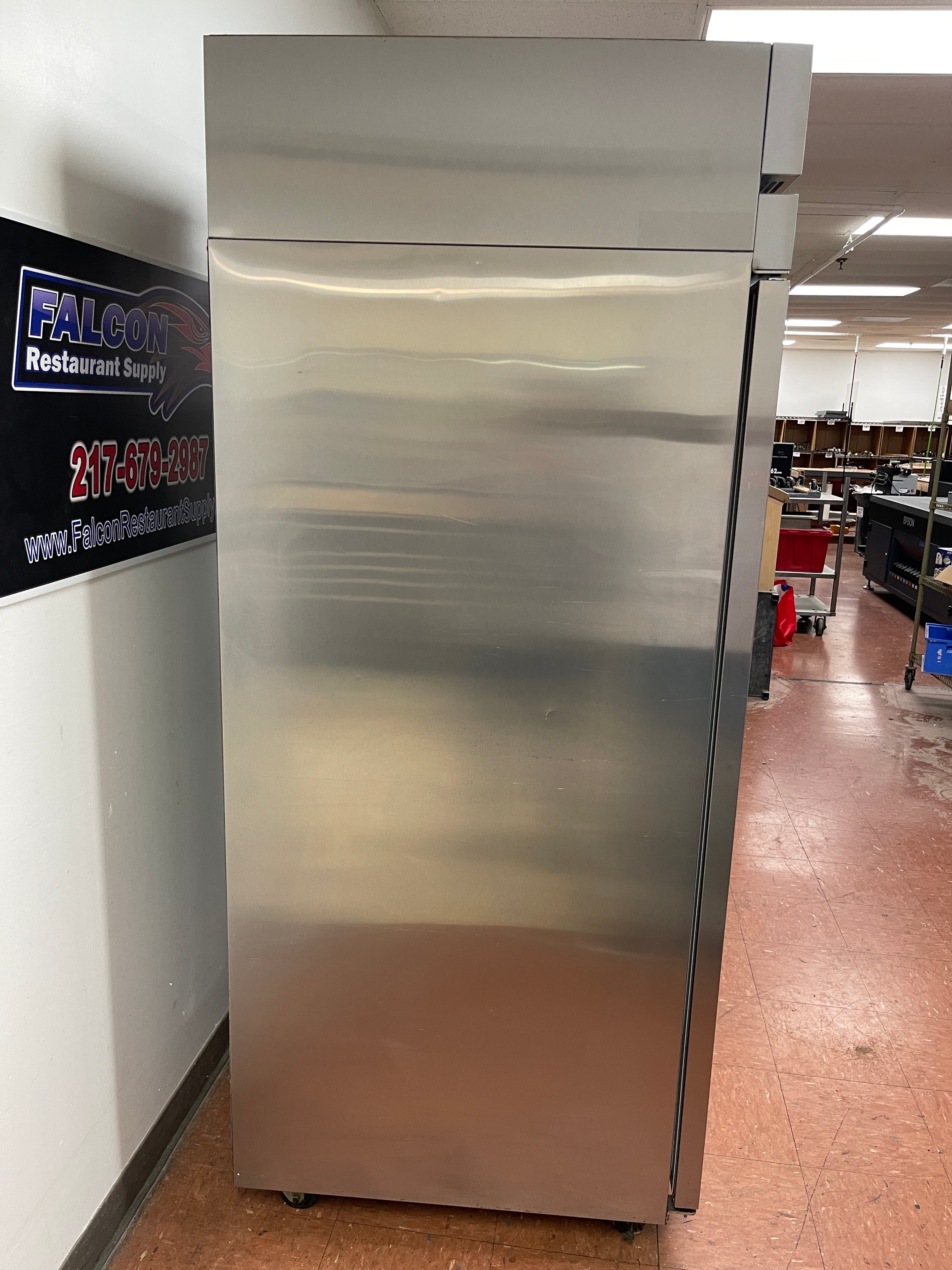 Used 27 1/2" Hoshizaki R1A-FSL Stainless Solid Door Reach-In Refrigerator - TH3