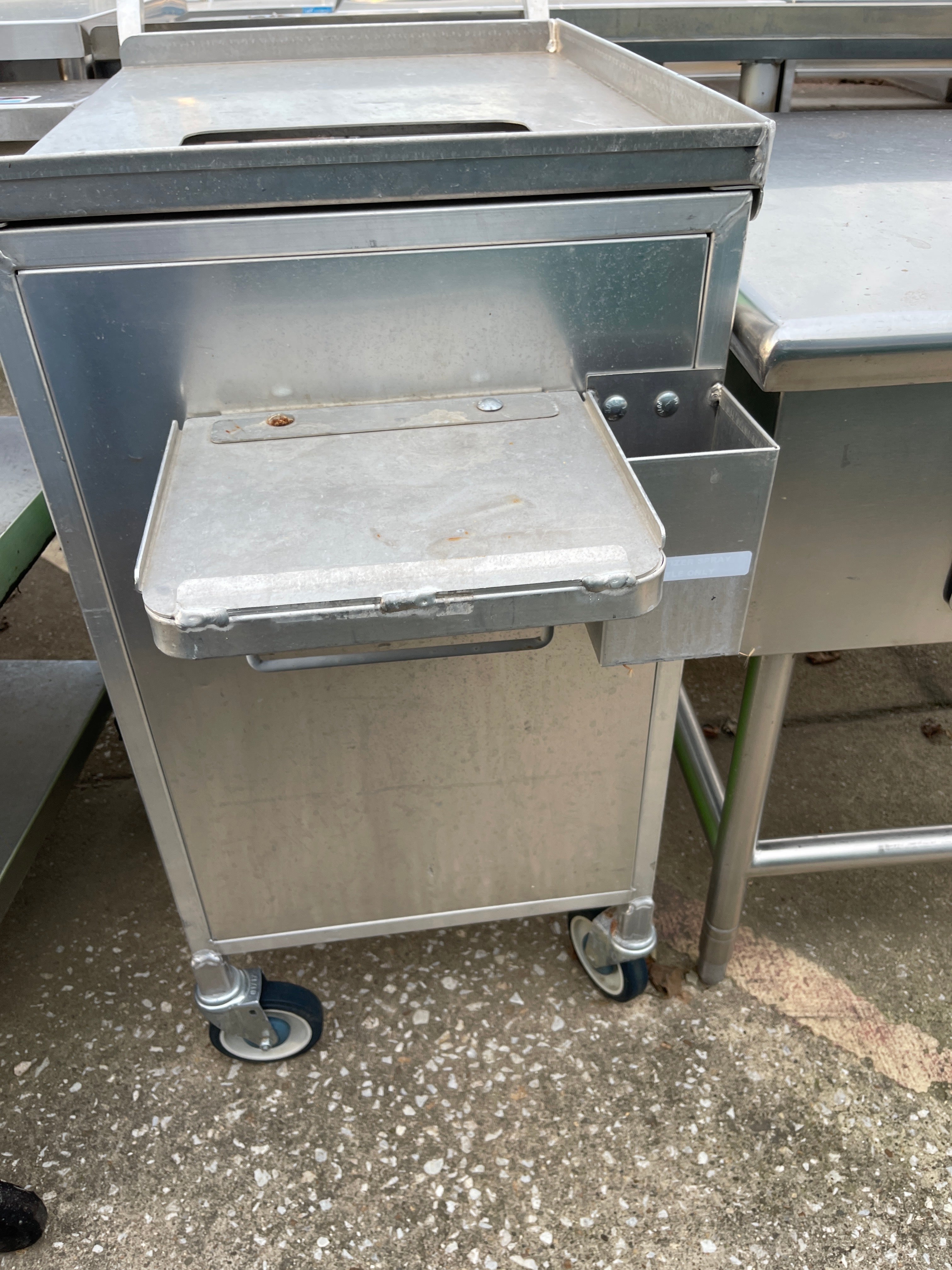 Used Stainless Steel Cart - SS394