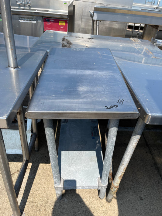 Used 18" Stainless Steel Table Equipment Stand - SS240