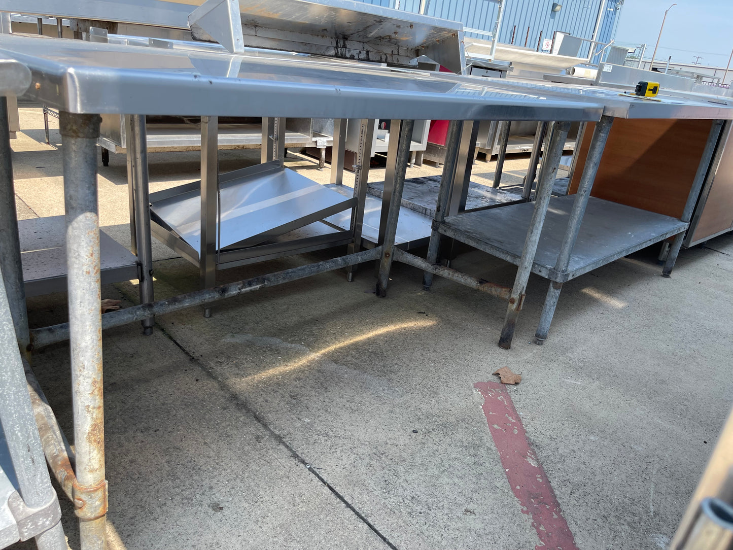 Used 59" Stainless Steel Table = SS241