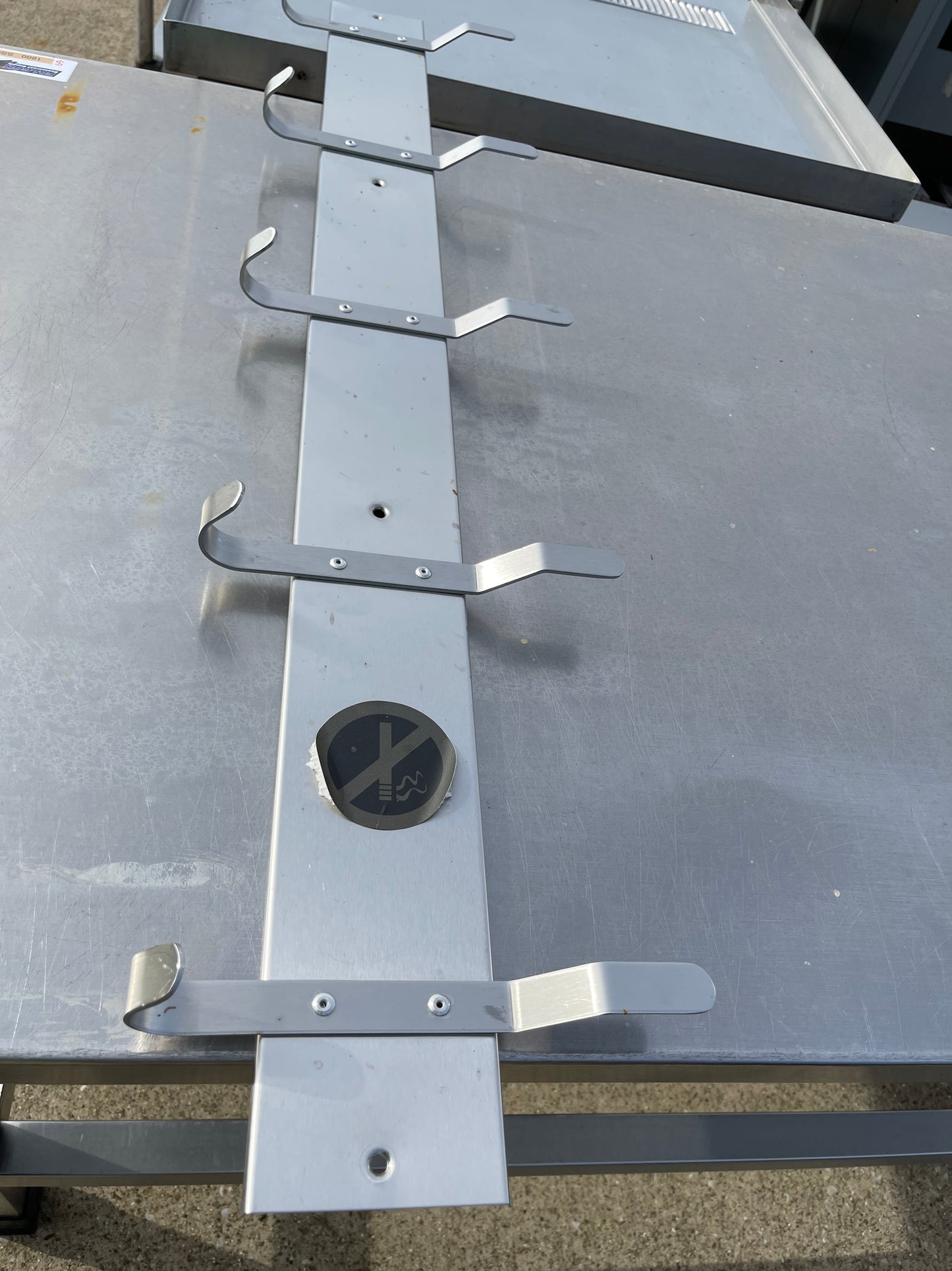 Used 46" Stainless Steel Wall Mount Rack - SS261