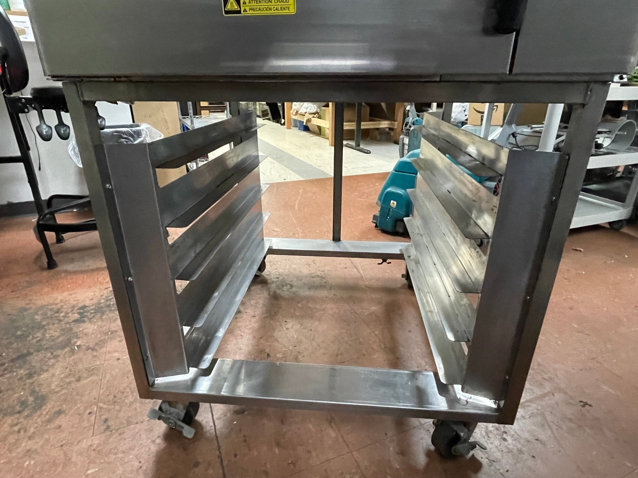 Used Baxter HCO100E Electric Hybrid Convection Steam Oven with Stand 220V 3Ph - Falcon Restaurant Supply - 5