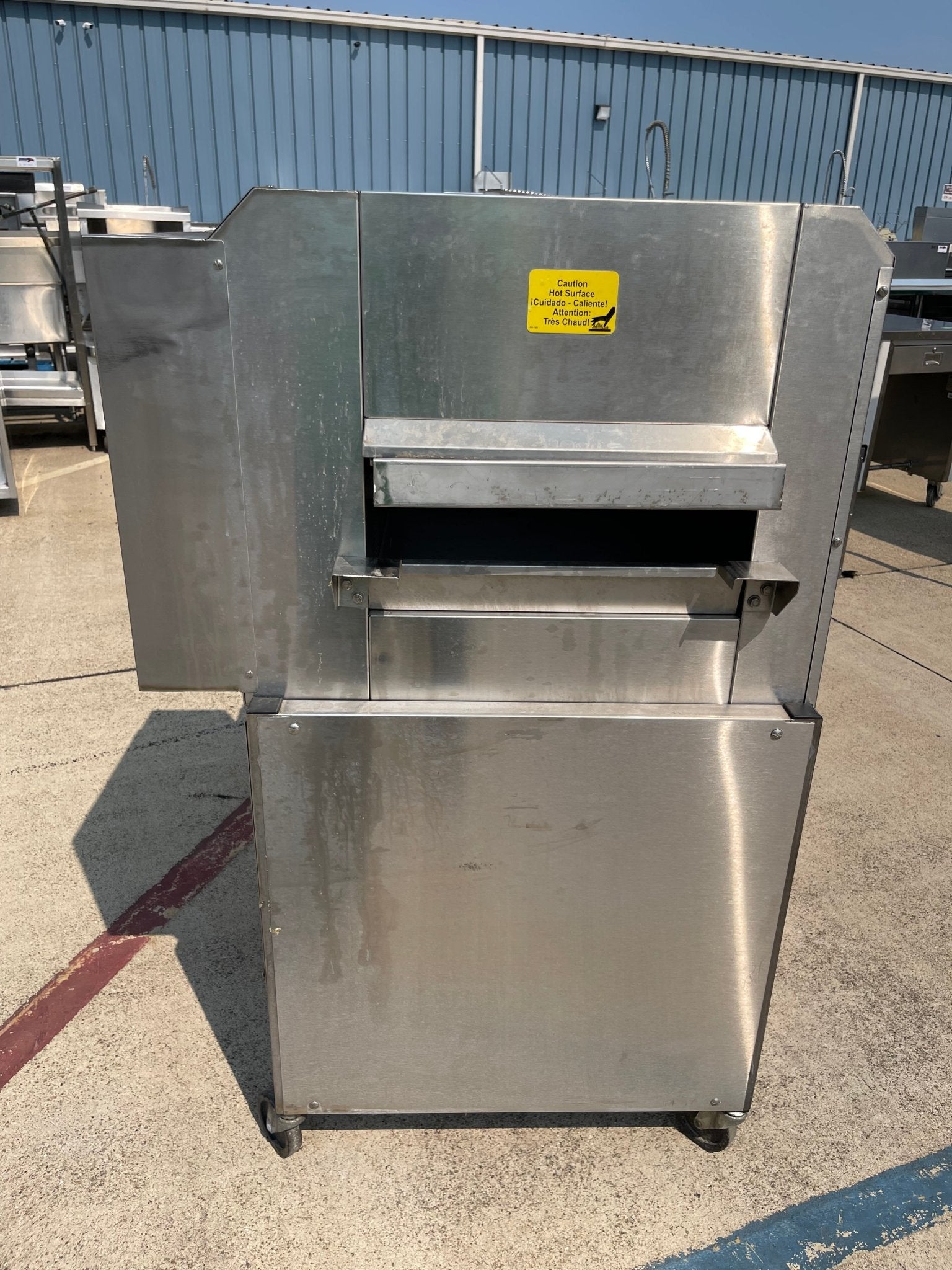 Used Belshaw Thermoglaze TG - 50 Donut Glazing Icing Machine 50 - 75dz Per Hour 208V - Falcon Restaurant Supply - 7