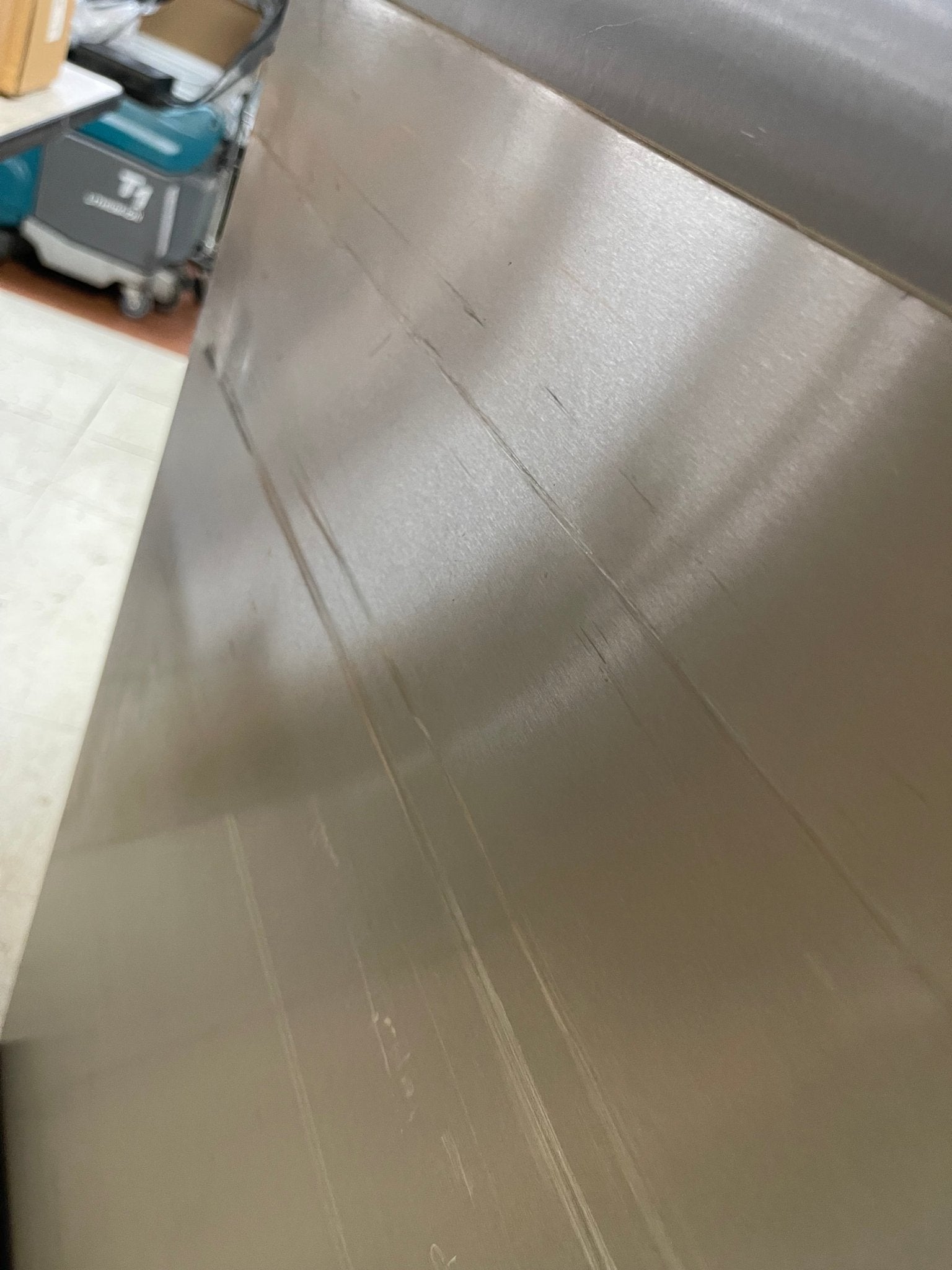 Used TMP Dinex Stainless Steel Mobile Wax Base Plate Warmer Heater Dispenser - 220V - Falcon Restaurant Supply - 9