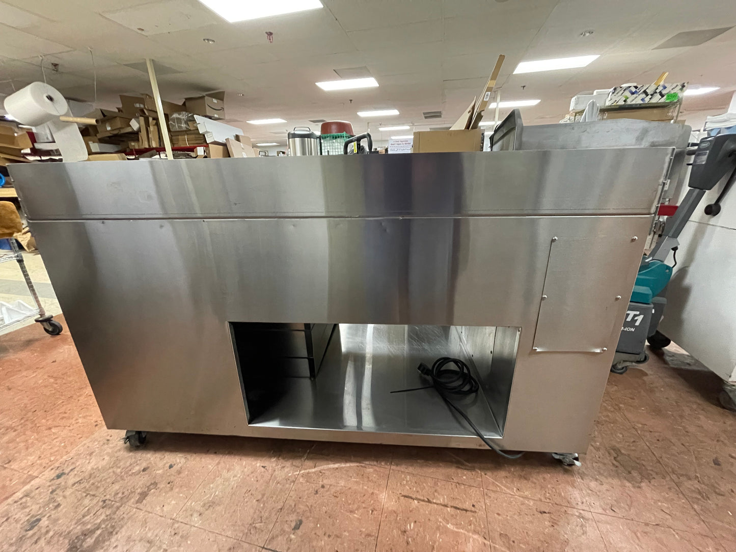 Used Duke HCSS-LH Stainless Steel Dry Channel Soup Warmer Heated Holding Station Buffet - 220V