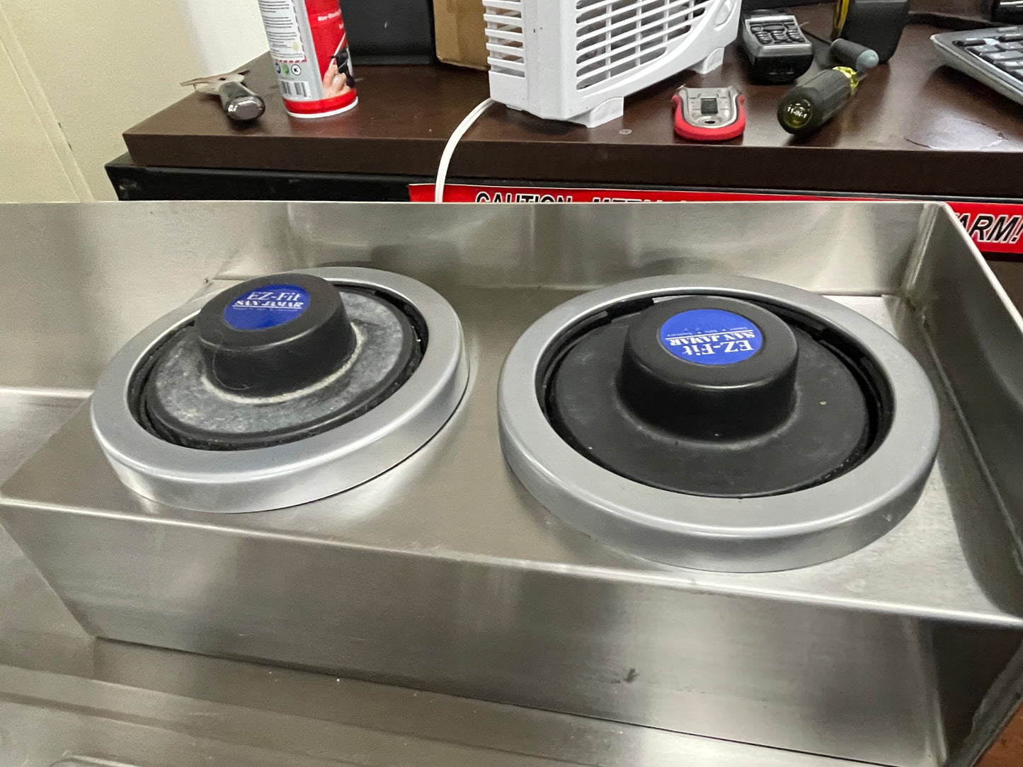 Used Duke HCSS-LH Stainless Steel Dry Channel Soup Warmer Heated Holding Station Buffet - 220V