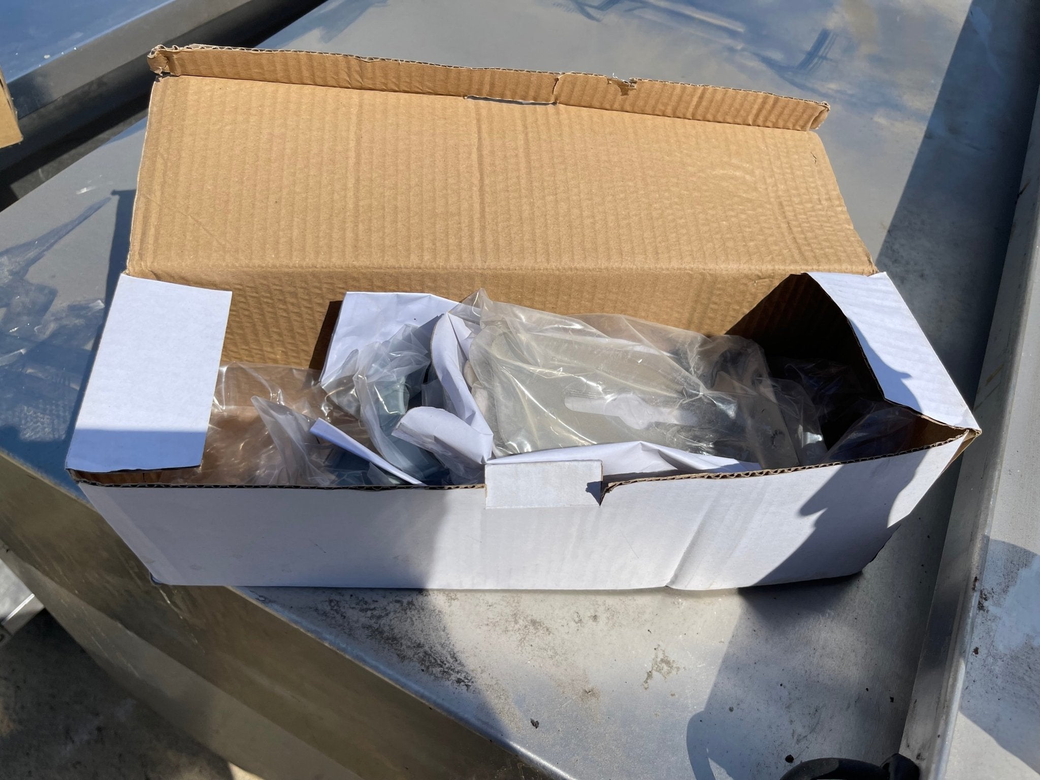 New Winholt 99" Stainless Steel 3 Compartment Sink with Twist Drains - SS267 - Falcon Restaurant Supply - 6