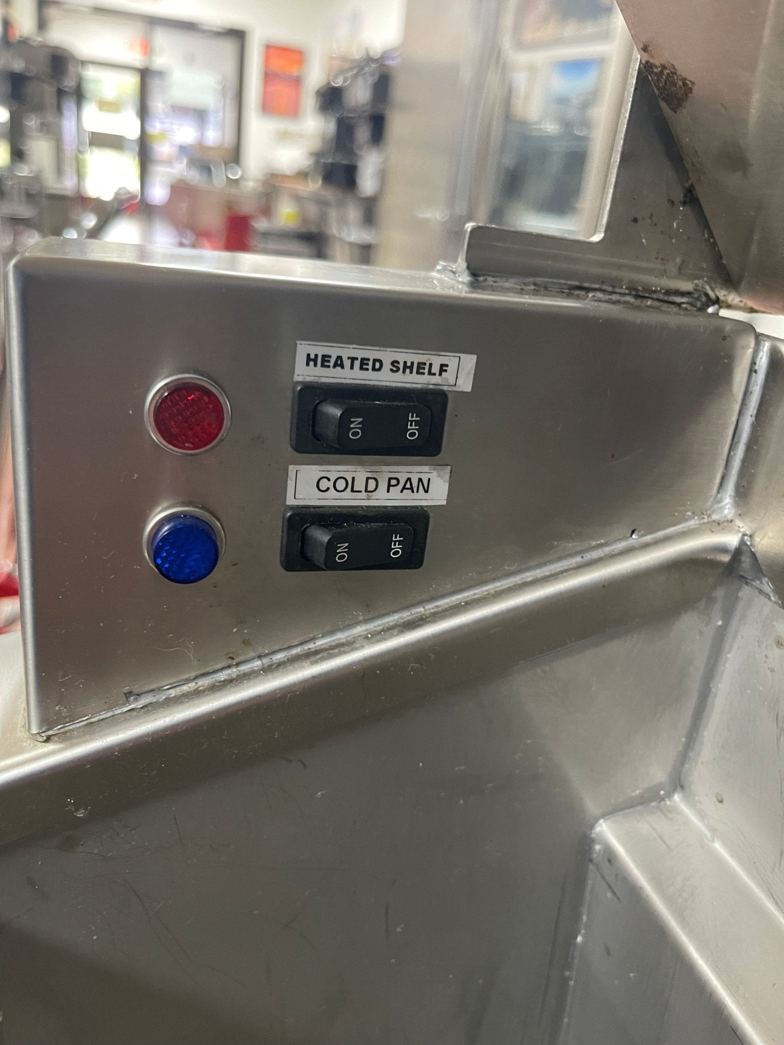 Used Randell 60" Stainless Equipment Stand with Refrigerated Cold Rail and Heated Shelf 120V - Falcon Restaurant Supply - 6
