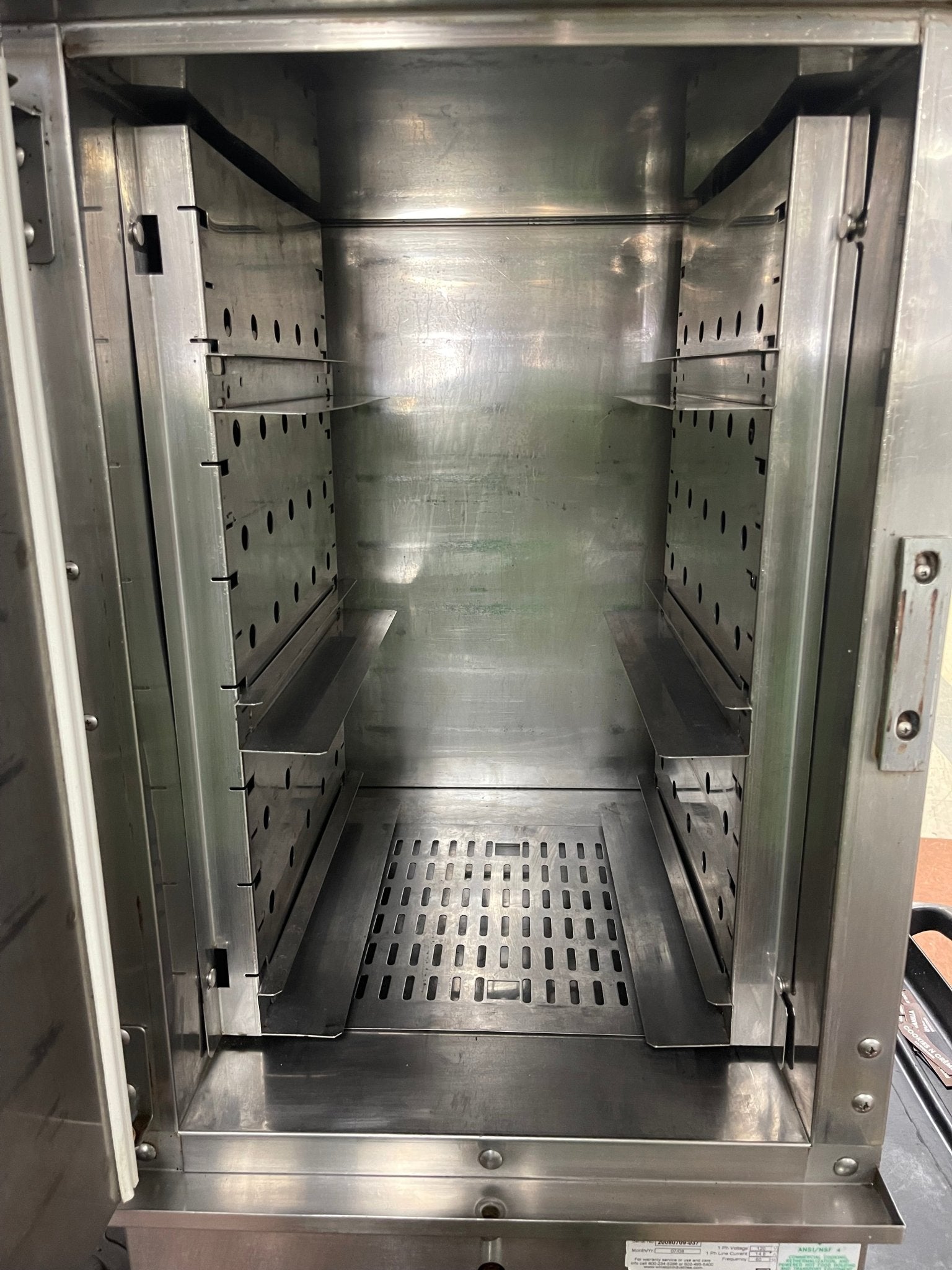 Used Winston HA40055E CVAP Stainless Steel Heated Humidified Holding Cabinet Warmer 120V - Falcon Restaurant Supply - 5