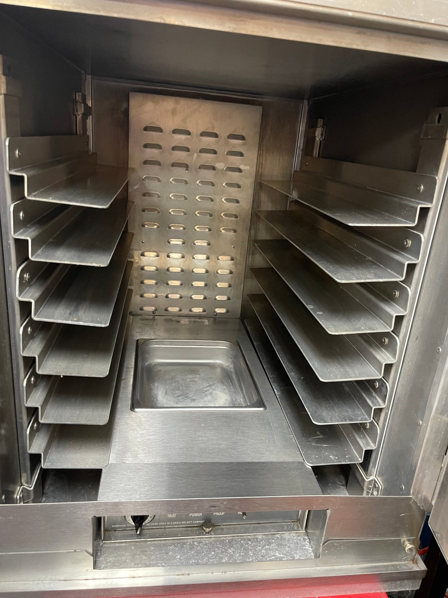 Used Seco Select VCI Heated Warming Holding 6 Pan Proofing Cabinet 120V - Falcon Restaurant Supply - 3