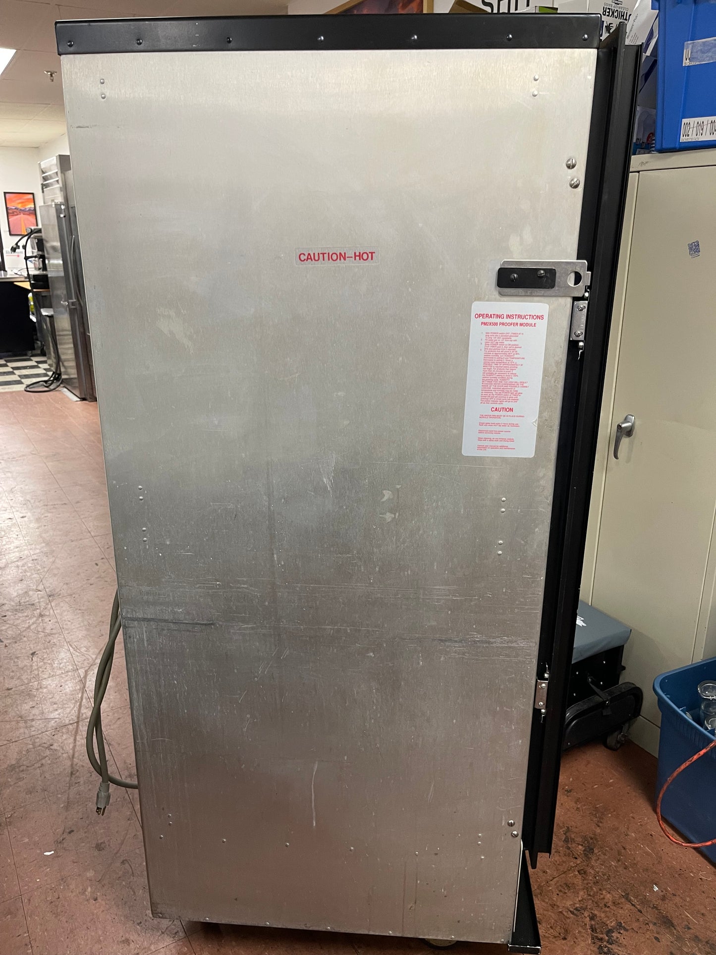 Used Metro C175 Full Height PM2X500 Mobile Heated Humidified 18 Pan Warming Dough Proofing Cabinet 120V