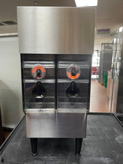 Used Bunn 35100.0000 ICDD-3 Stainless Iced Coffee Liner Dispenser 3.3 Gallon