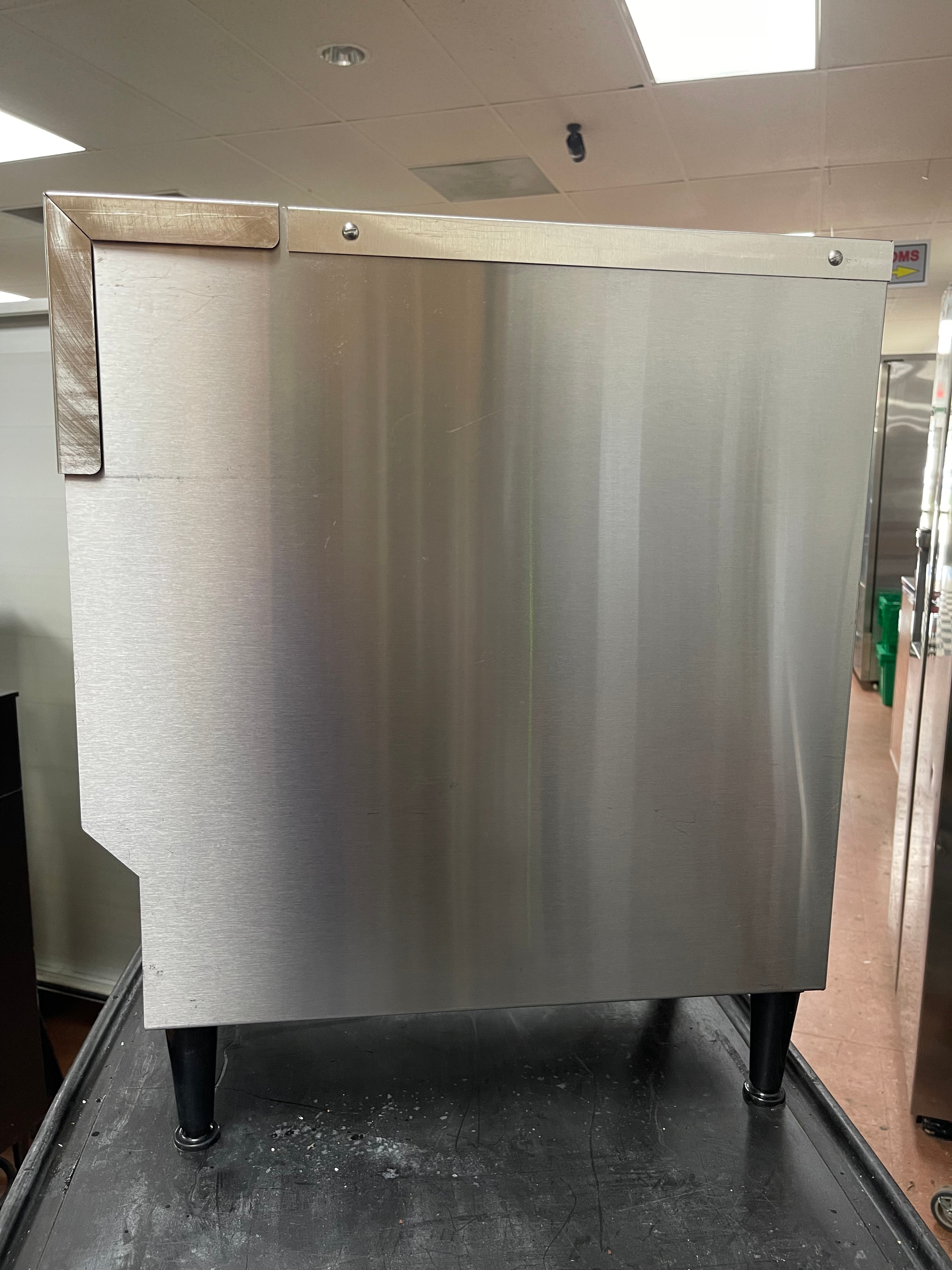 Used Bunn 35100.0000 ICDD-3 Stainless Iced Coffee Liner Dispenser 3.3 Gallon