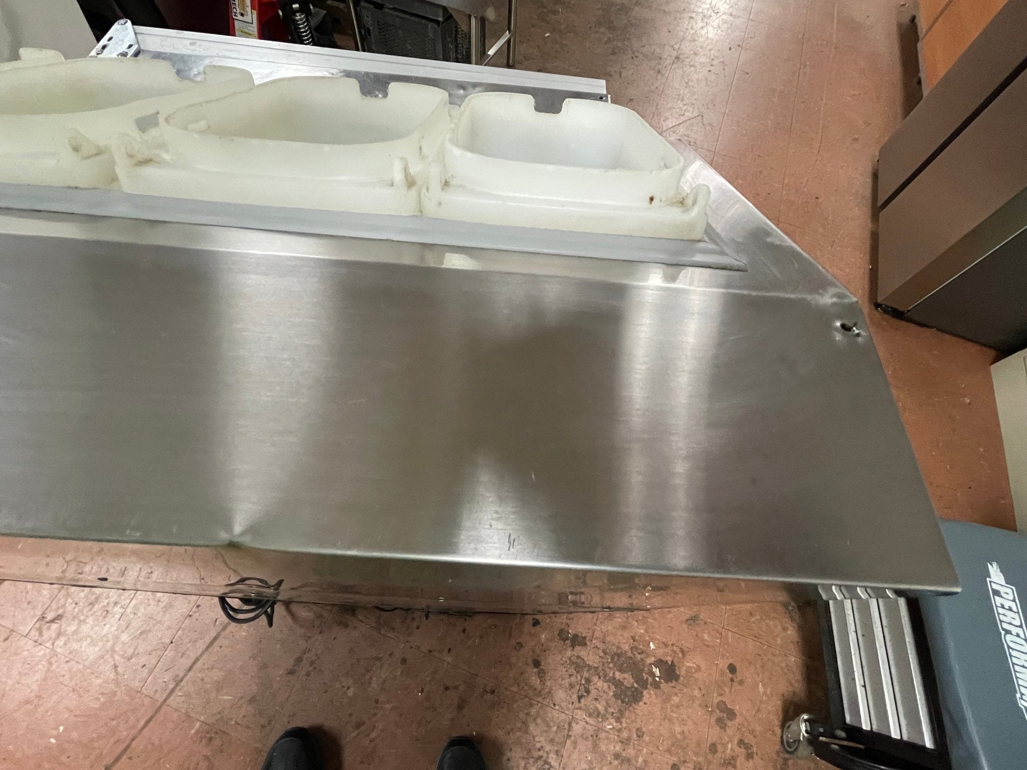 Used Silver King 27" Ice Cream Topping Refrigerated Fountainette Stainless 115v - Falcon Restaurant Supply - 10