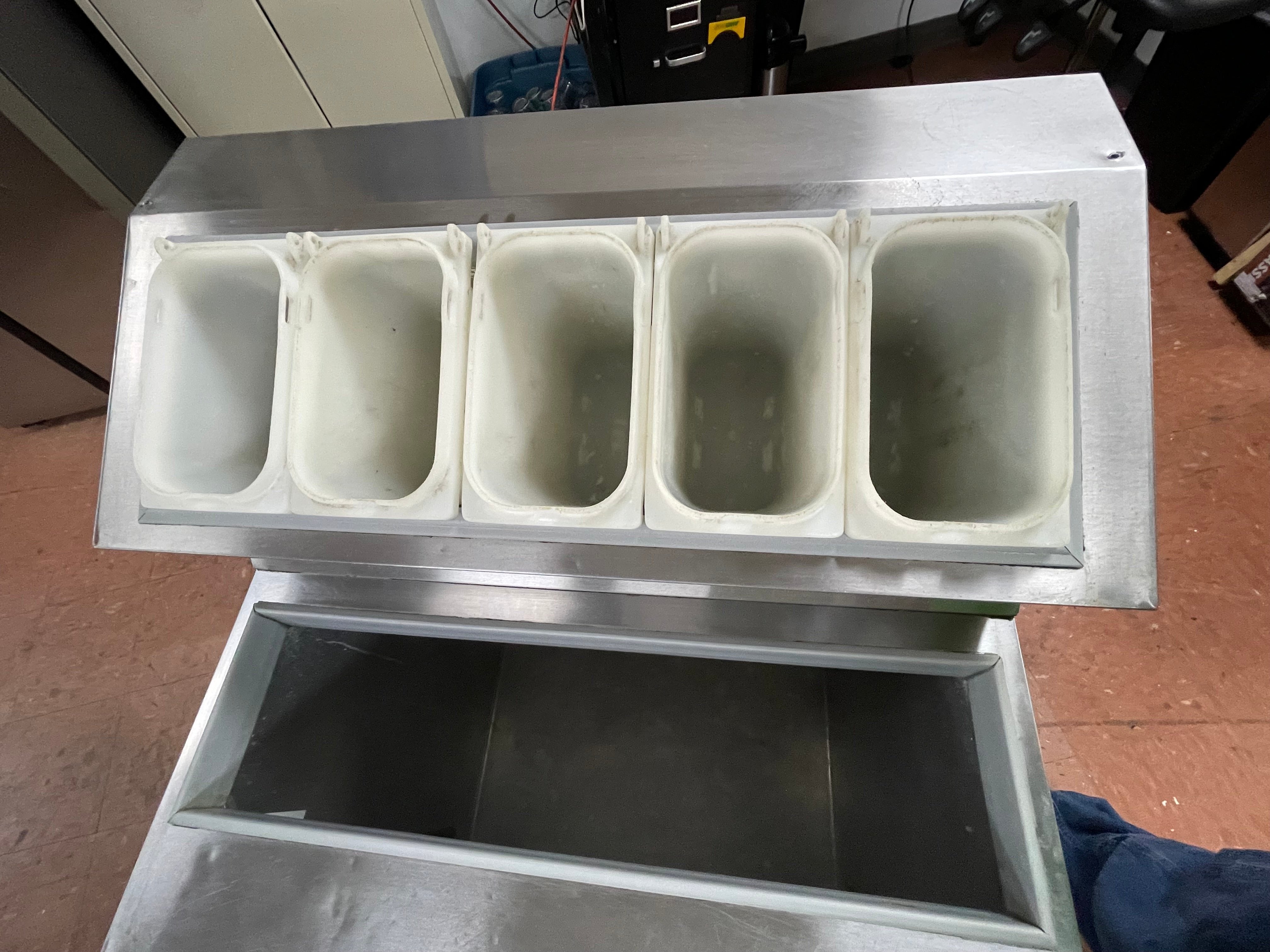 Used Silver King 27" Ice Cream Topping Refrigerated Fountainette Stainless 115v