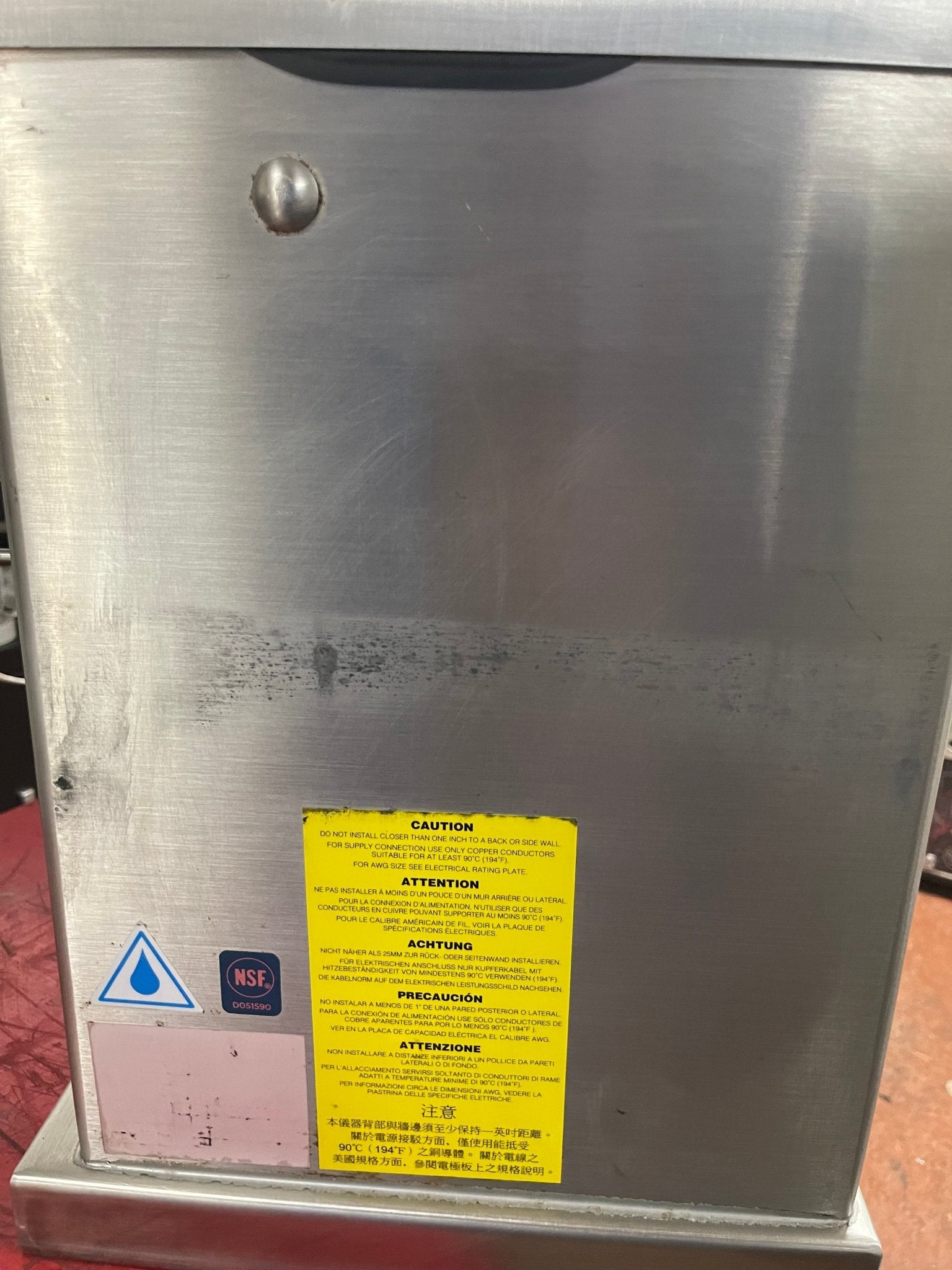 Used Cleveland KET - 12 - T 12 Gallon Tilting 2/3 Steam Jacketed Electric Tabletop Kettle - 240V 3Ph - Falcon Restaurant Supply - 8