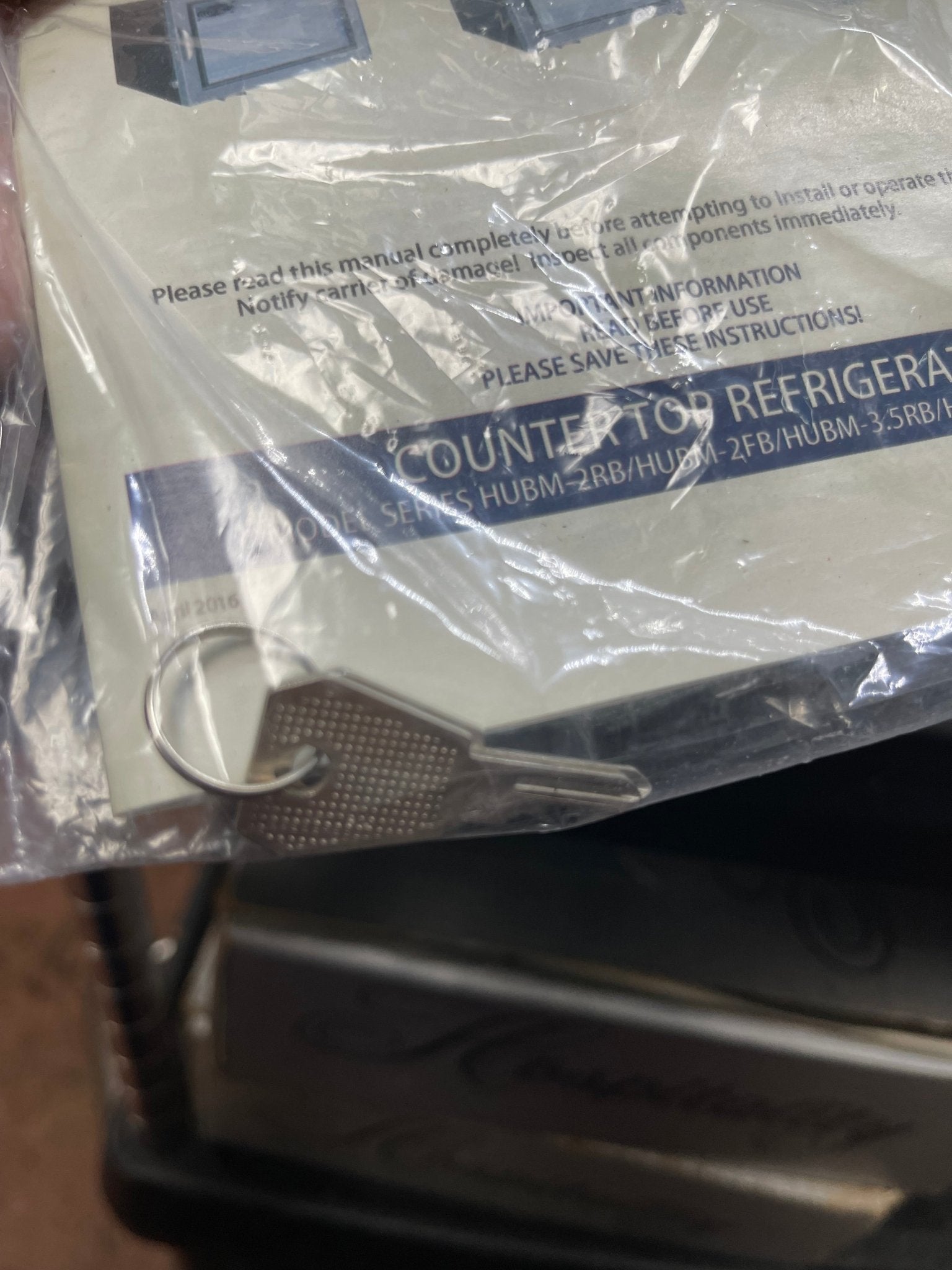 New Hubert HUBM - 3.5RBA 4.1 cu ft Refrigerated Lighted Merchandiser 120V - Falcon Restaurant Supply - 11