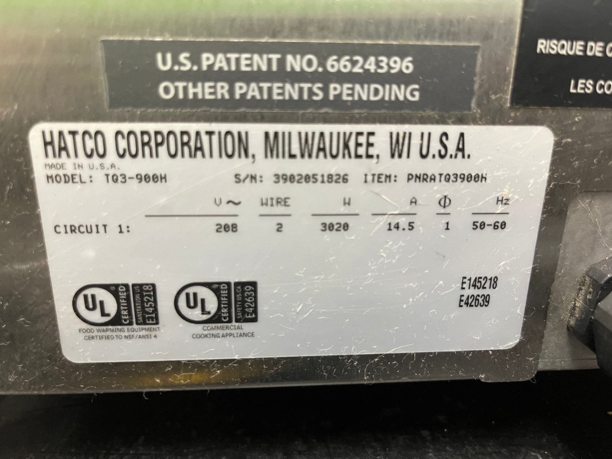 Used Hatco TQ3 - 900H Toast - Qwik Conveyor Toaster 208V 900 Slices Per Hour - JS - Falcon Restaurant Supply - 12