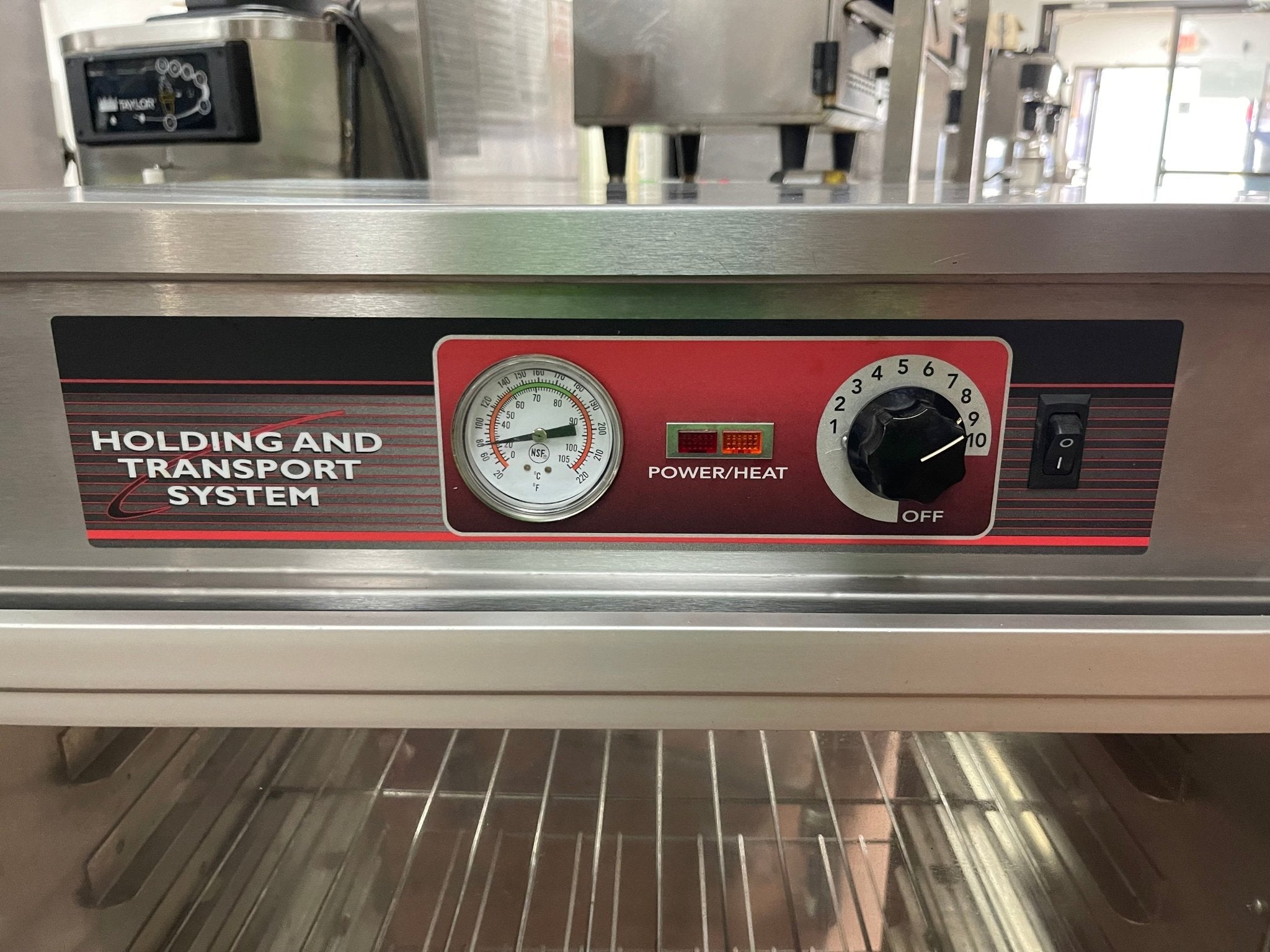 Used Wittco 500R Stainless Steel Half Height 8 Pan Electric Heated Holding Warmer Display Cabinet 120V - Falcon Restaurant Supply - 2