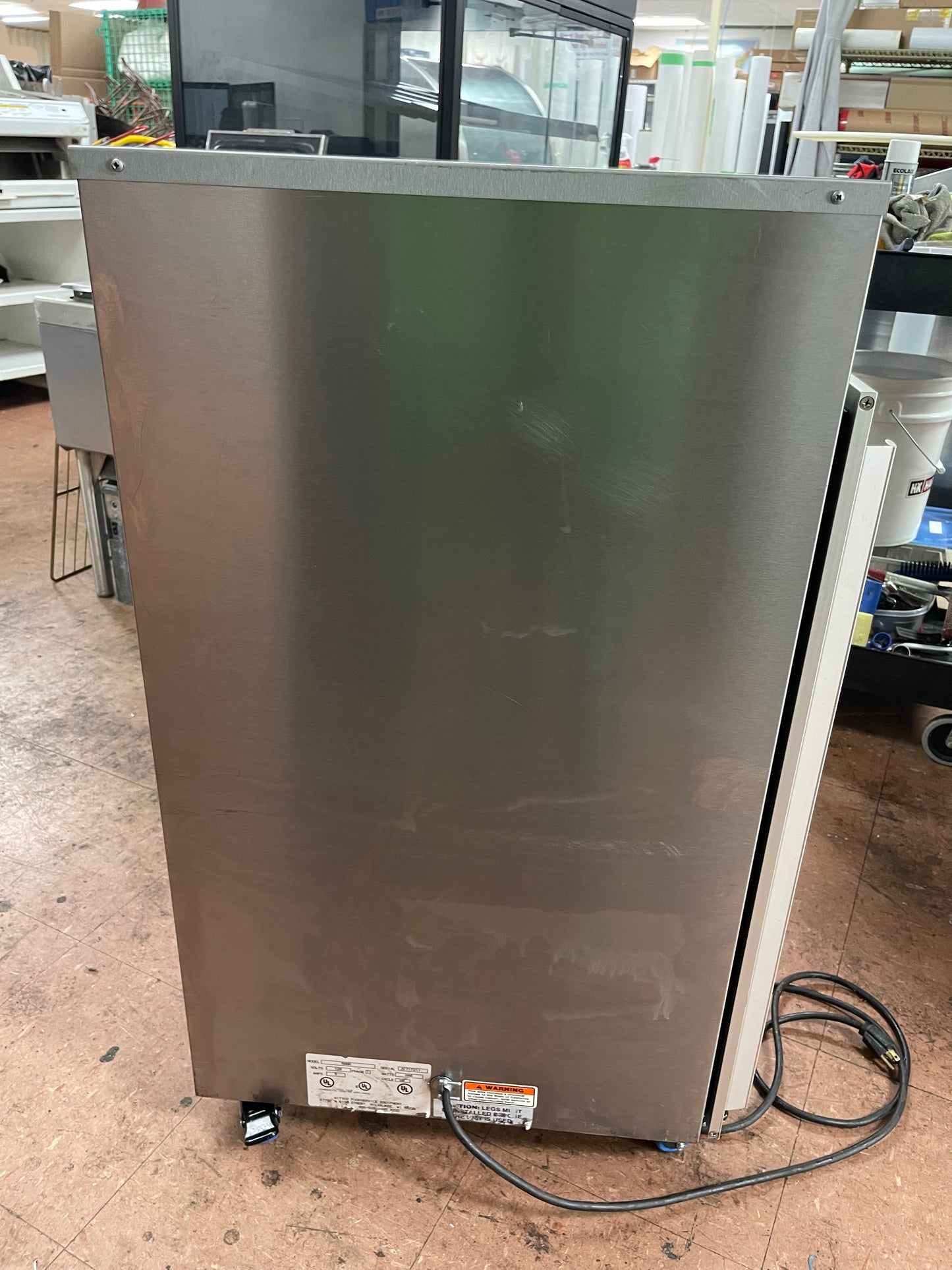 Used Wittco 500R Stainless Steel Half Height 8 Pan Electric Heated Holding Warmer Display Cabinet 120V