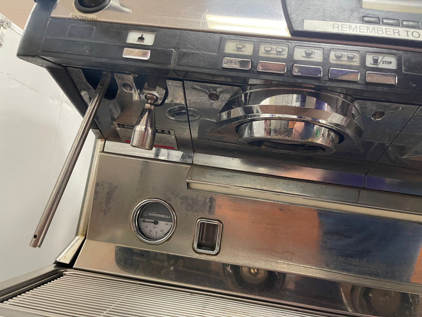 Used Nuova Simonelli Aurelia II 2 Group Espresso Coffee Brewer Machine 220V - JS