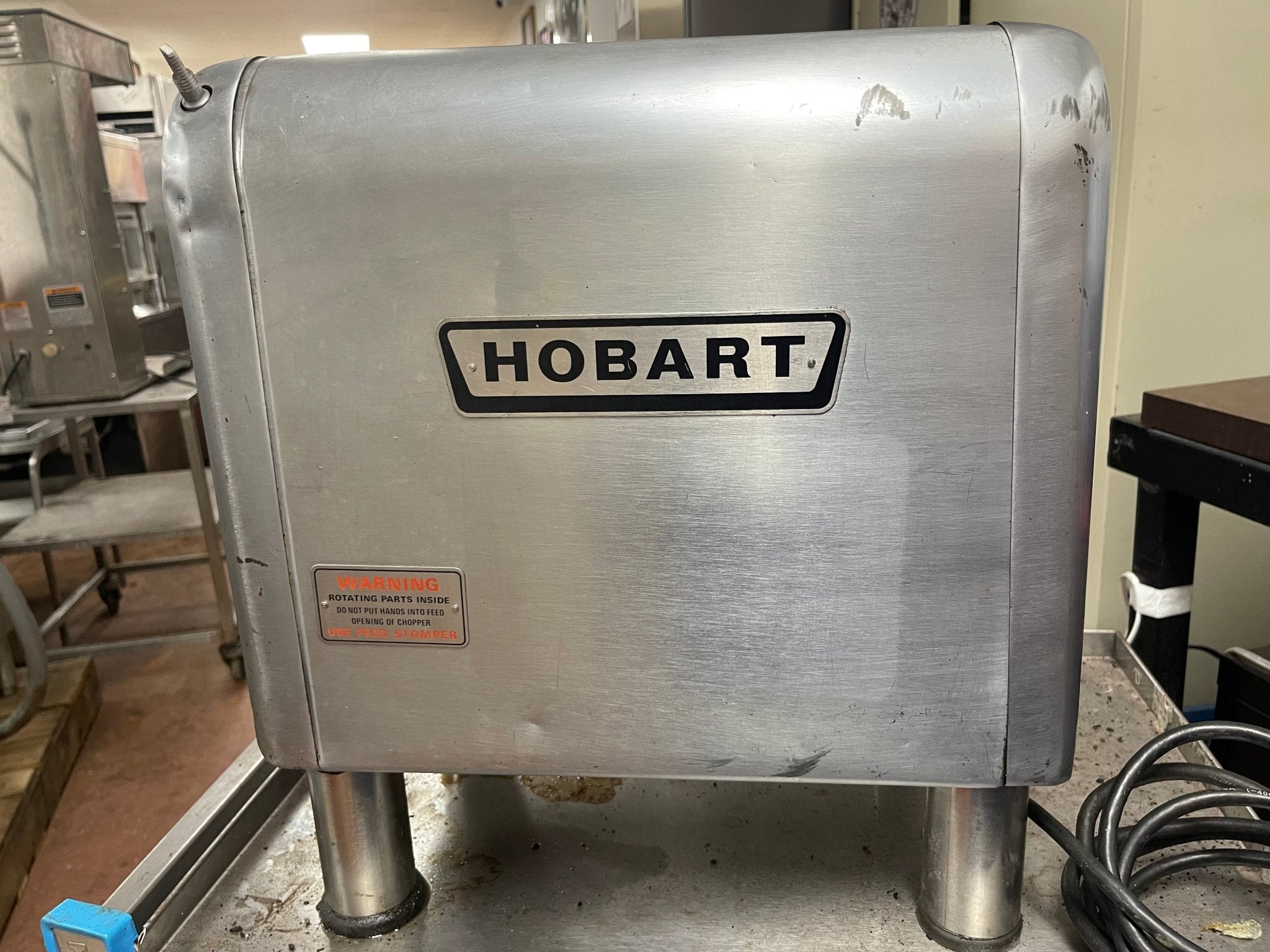 Used Hobart 4812 Vegetable Slicer Meat Grinder Chopper Motor Only 120V 1/2hp - Falcon Restaurant Supply - 1