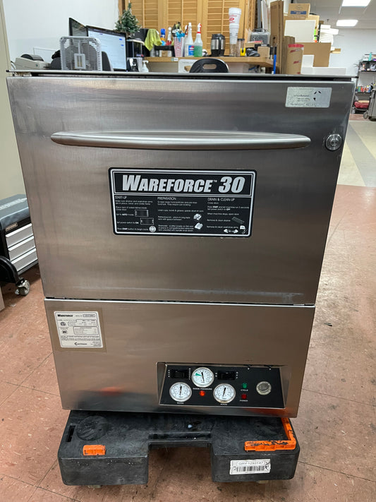 Used Noble Wareforce UH30 High Temperature Undercounter Dishwasher - 208/230V