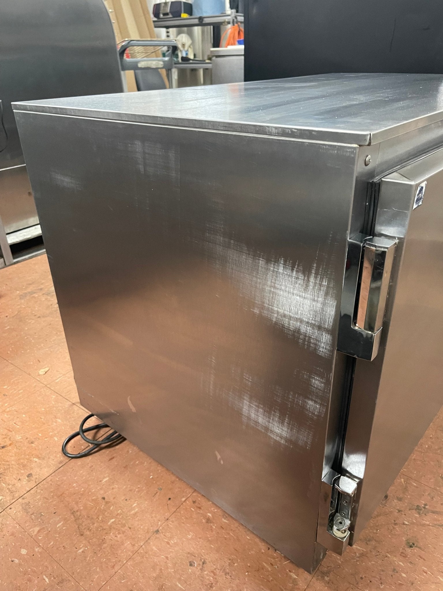 Used 48" Beverage - Air UCR48A Undercounter Stainless Steel Two Door Refrigerator 120V - Falcon Restaurant Supply - 5