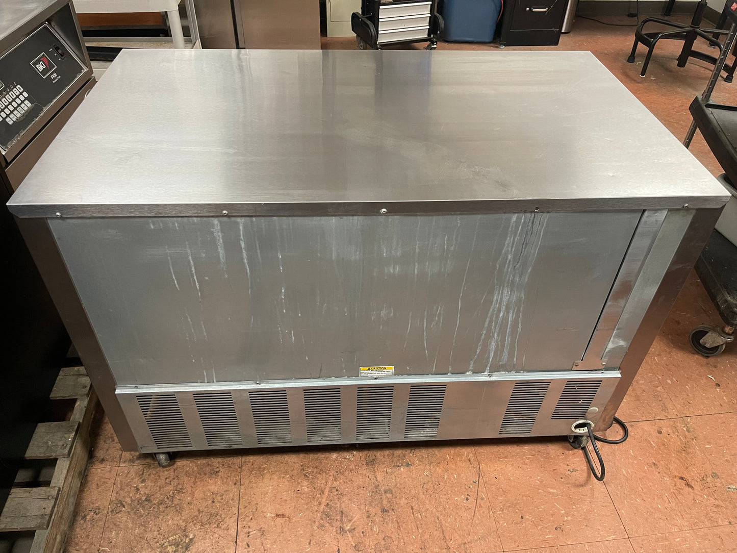 Used 48" Beverage-Air UCR48A Undercounter Stainless Steel Two Door Refrigerator 120V