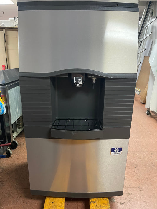 Used 30" Manitowoc SFA-291 Stainless Hotel Ice Dispenser Bin with Water Dispenser - 180lb 120V