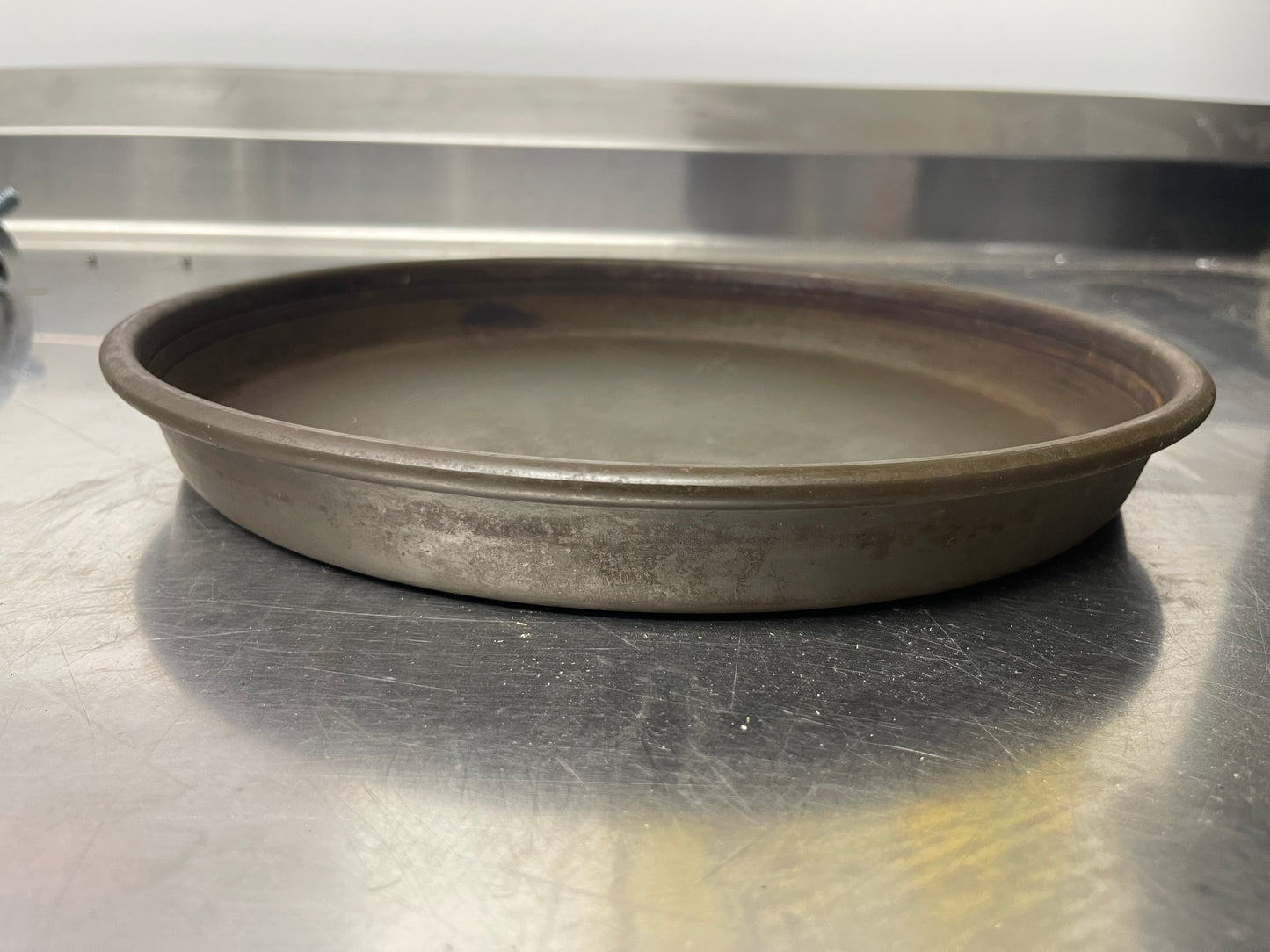 Used Original Pizza Hut 12” Deep Dish Thick Aluminum Medium Pizza Pan - WH