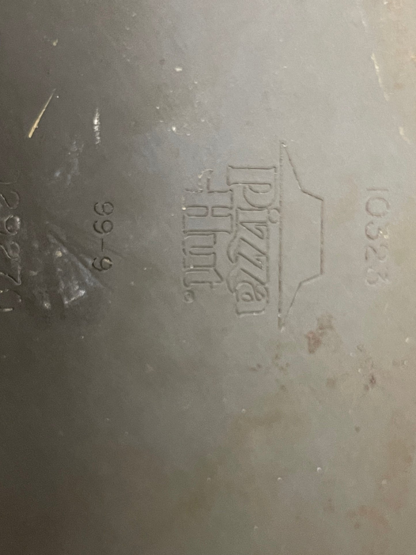 Used Original Pizza Hut 12” Deep Dish Thick Aluminum Medium Pizza Pan - WH