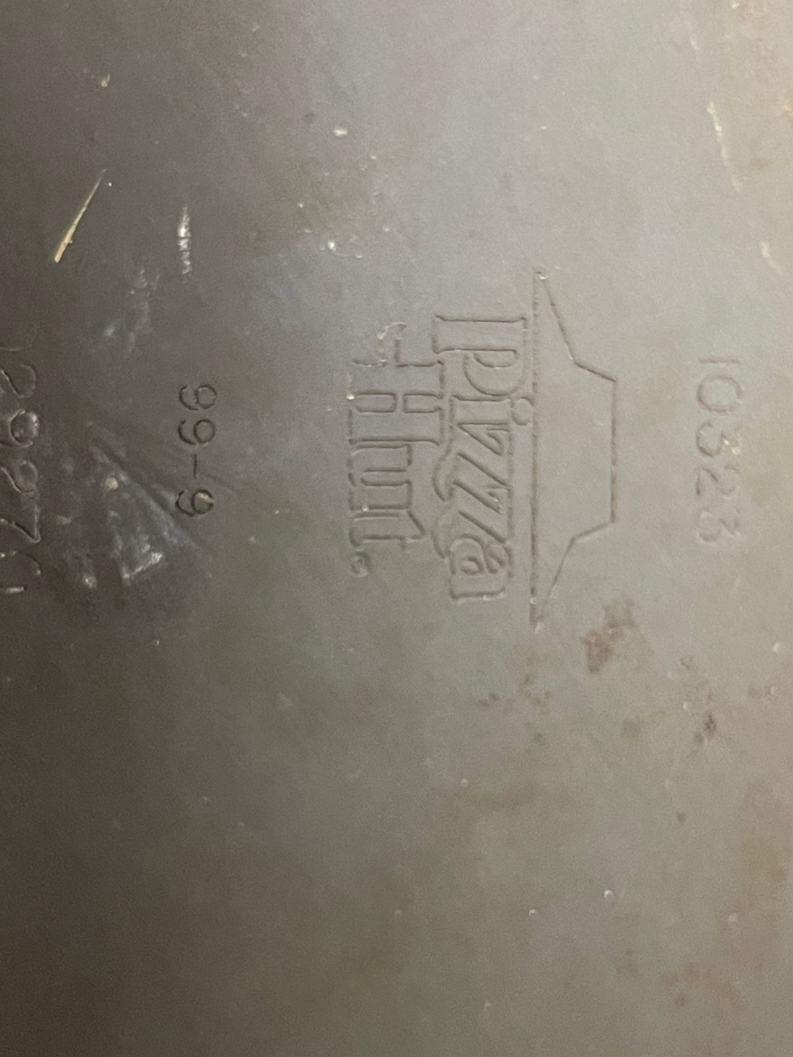 Used Original Pizza Hut 12” Deep Dish Thick Aluminum Medium Pizza Pan