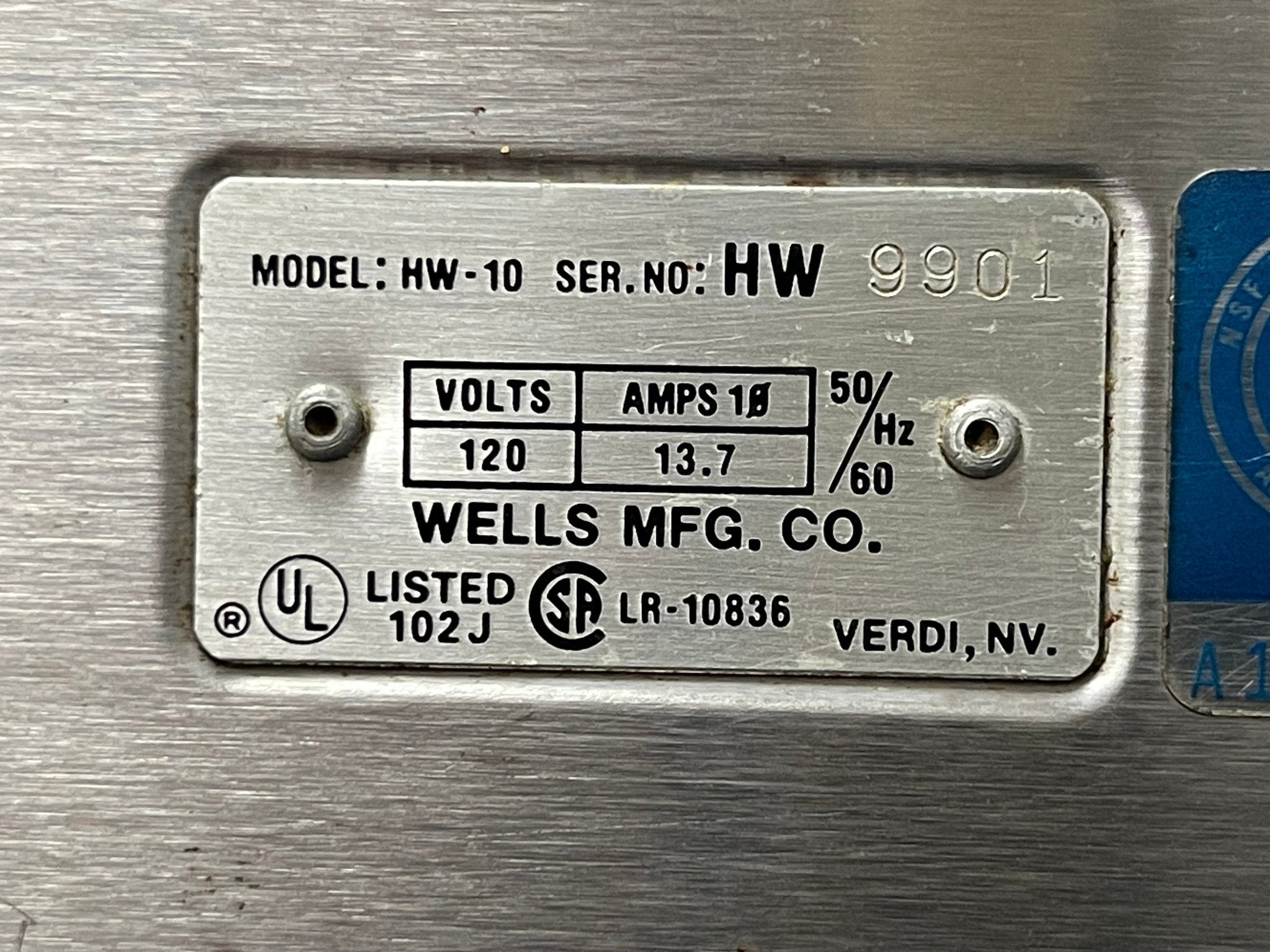 Used Wells HW - 10 11qt Cook N Hold Soup Warmer w/ Thermostatic Controls 120V - Falcon Restaurant Supply - 10