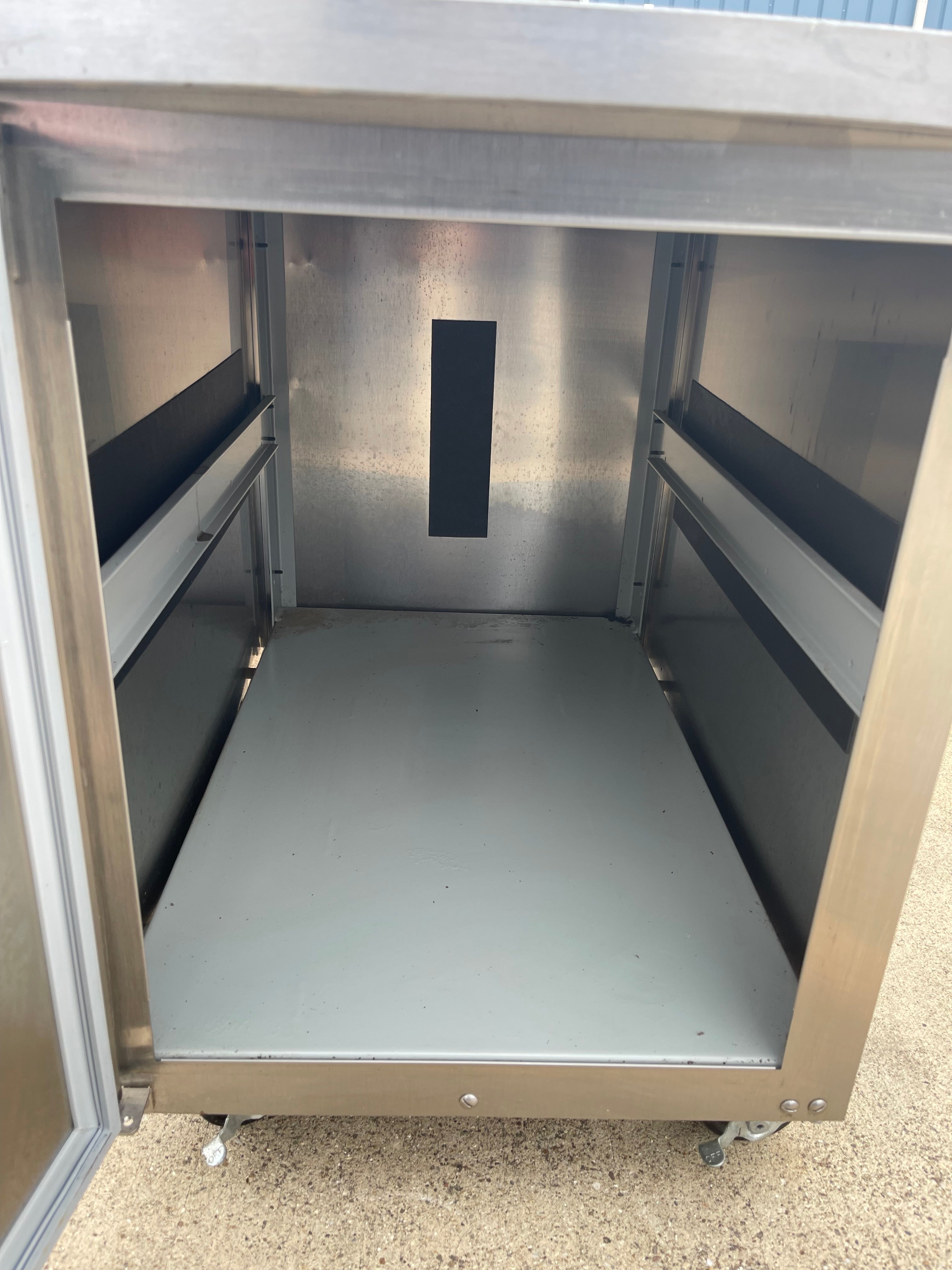 Used Taylor C706 - C709 Ice Cream Machine Stainless Cart with Door and Casters - SS278