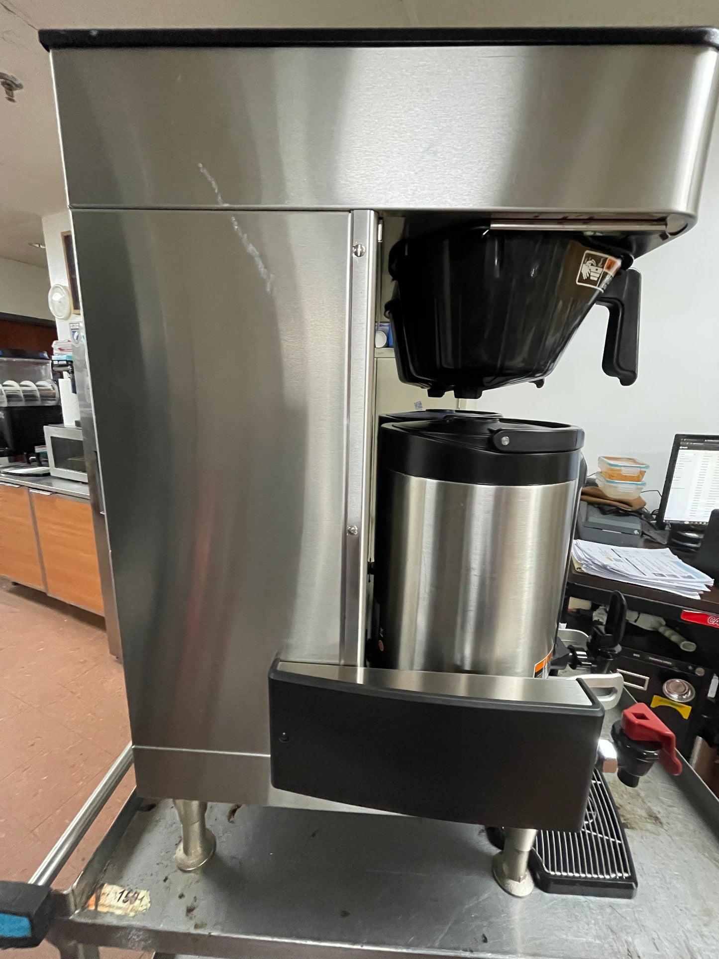 Used Bunn 51200.0100 ICB Infusion Series Stainless Twin Automatic Coffee Brewer 120/240V